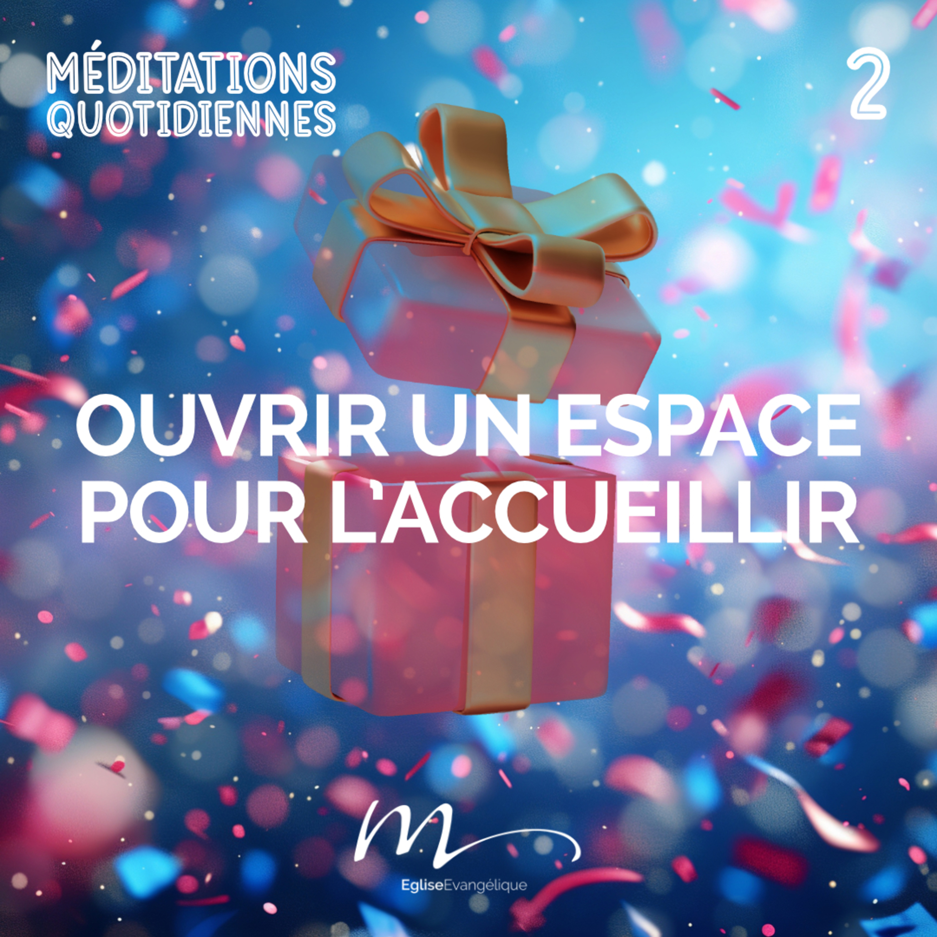 Ouvrir un espace pour l’accueillir - Noël, un Cadeau ? Méditation 2 - Luc 1.37 - Jéma Taboyan - Eglise M episode artwork