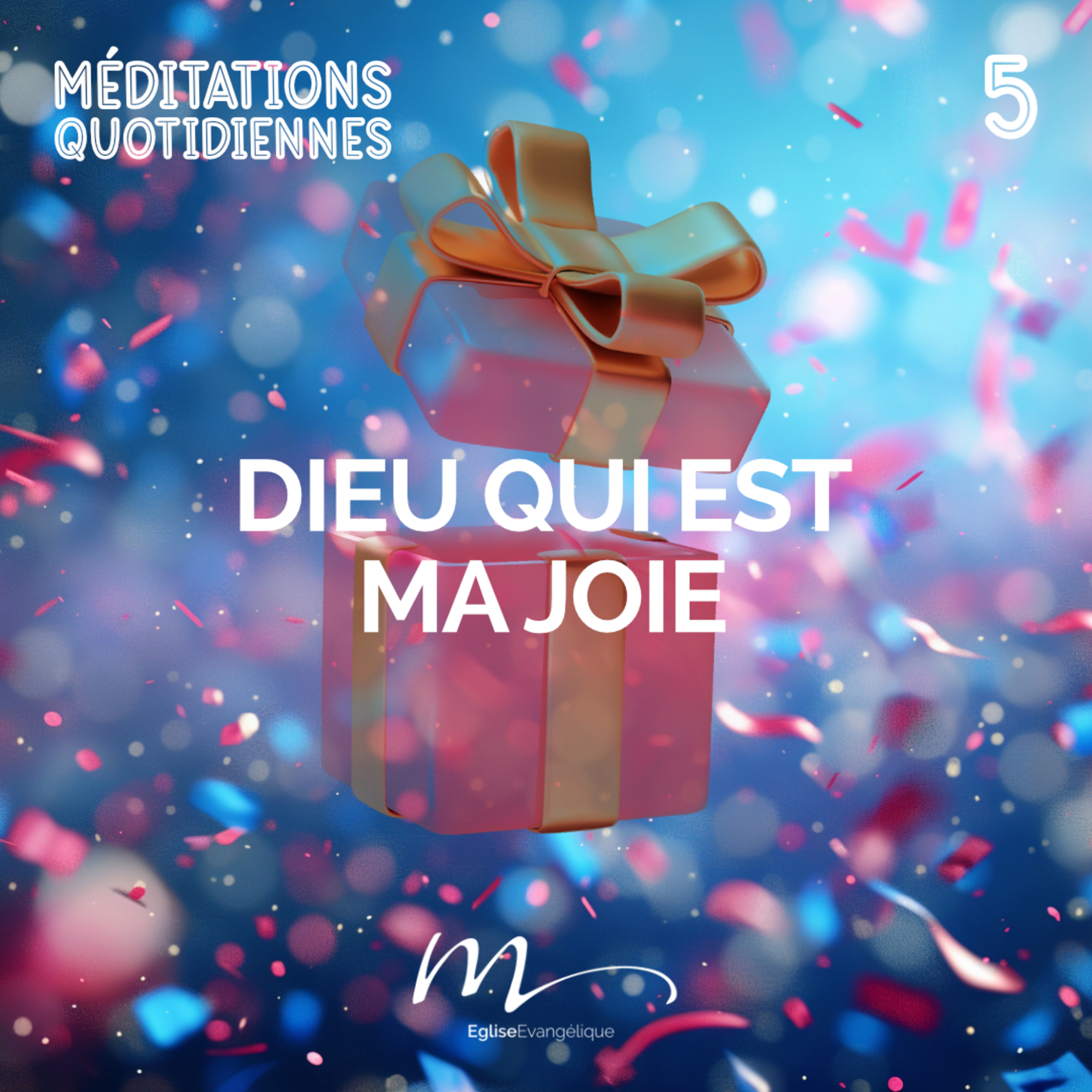 Dieu qui est ma joie - Noël, un Cadeau ? Méditation 5 - Jean 15.11 - Jéma Taboyan - Eglise M episode artwork