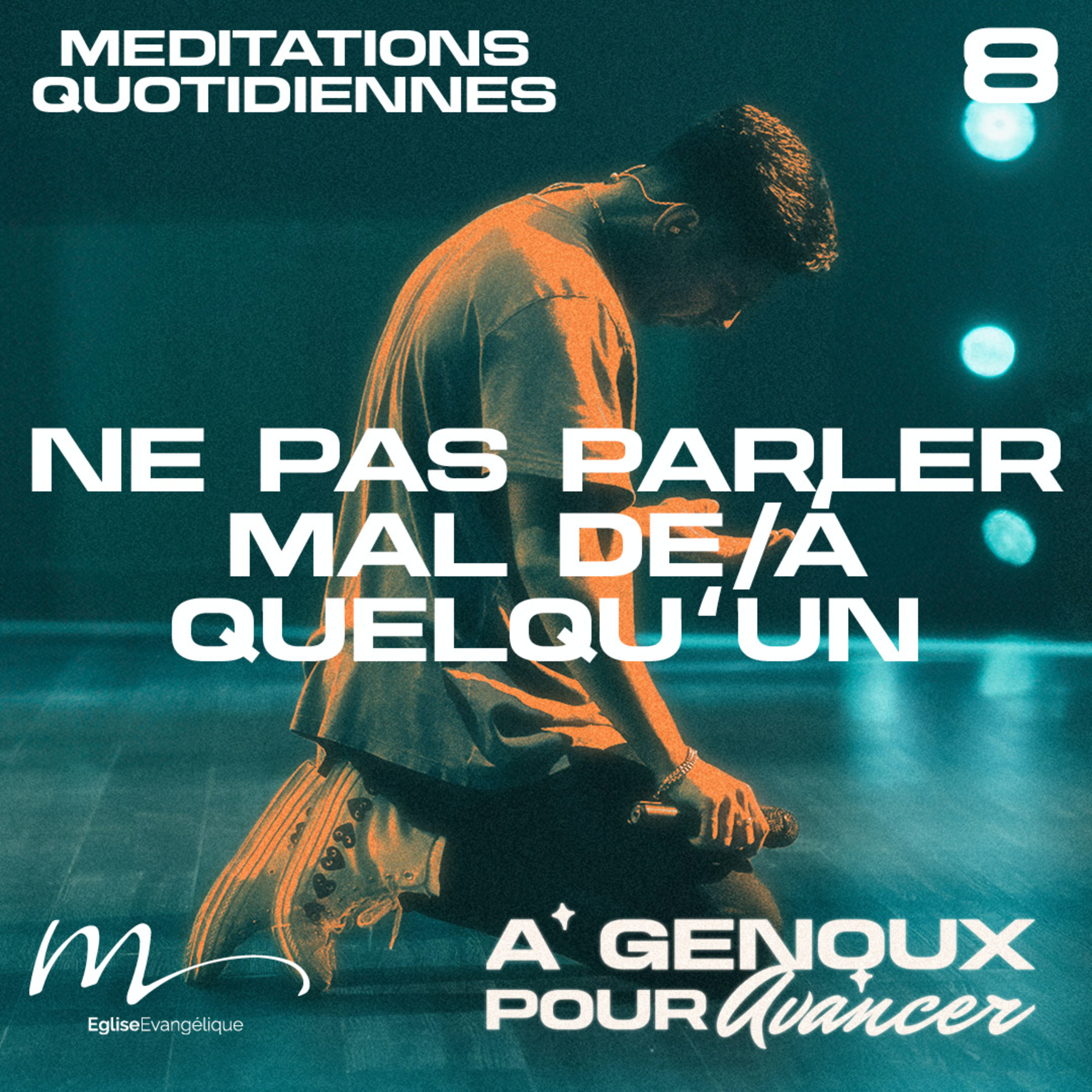 Ne pas parler mal de/à quelqu’un - À Genoux Méditation 8 - Matthieu 5.21-22 - Jean-Pierre Civelli - Eglise M episode artwork