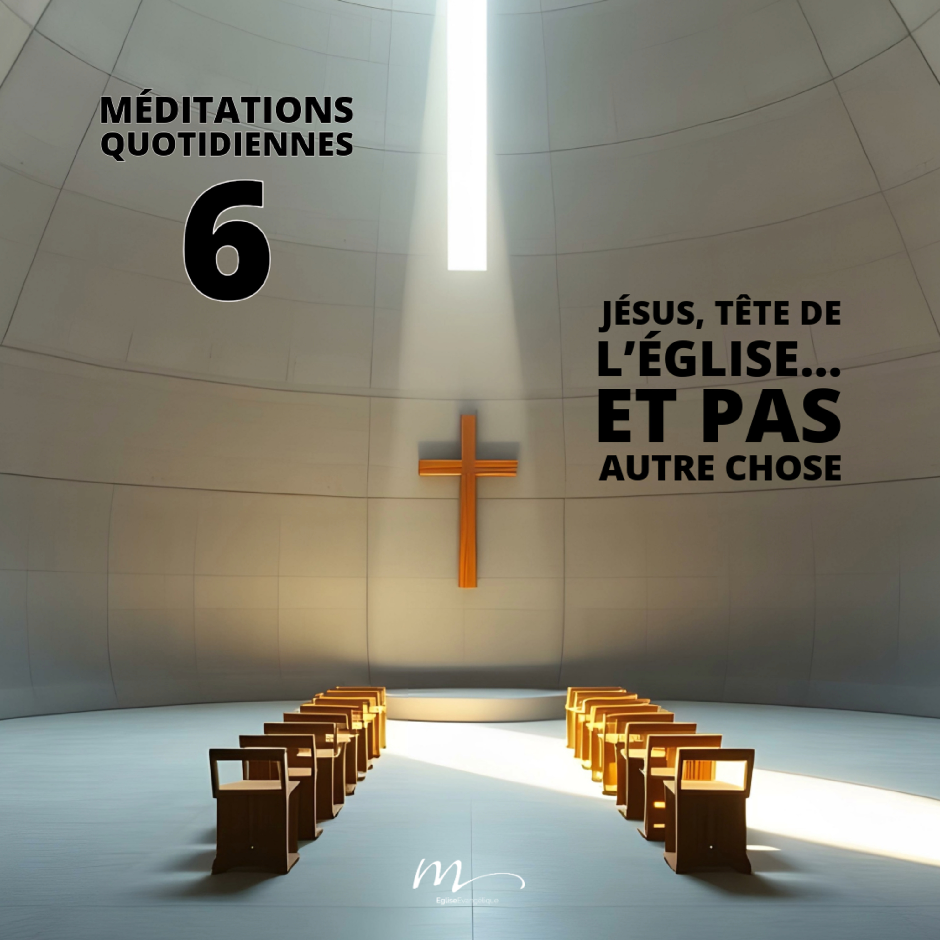 Jésus, tête de l’Église... et pas autre chose - Jésus Oui, l'Église on verra Méditation 6 - Éphésiens 1.22-23 - Jérémie Chamard - Eglise M episode artwork