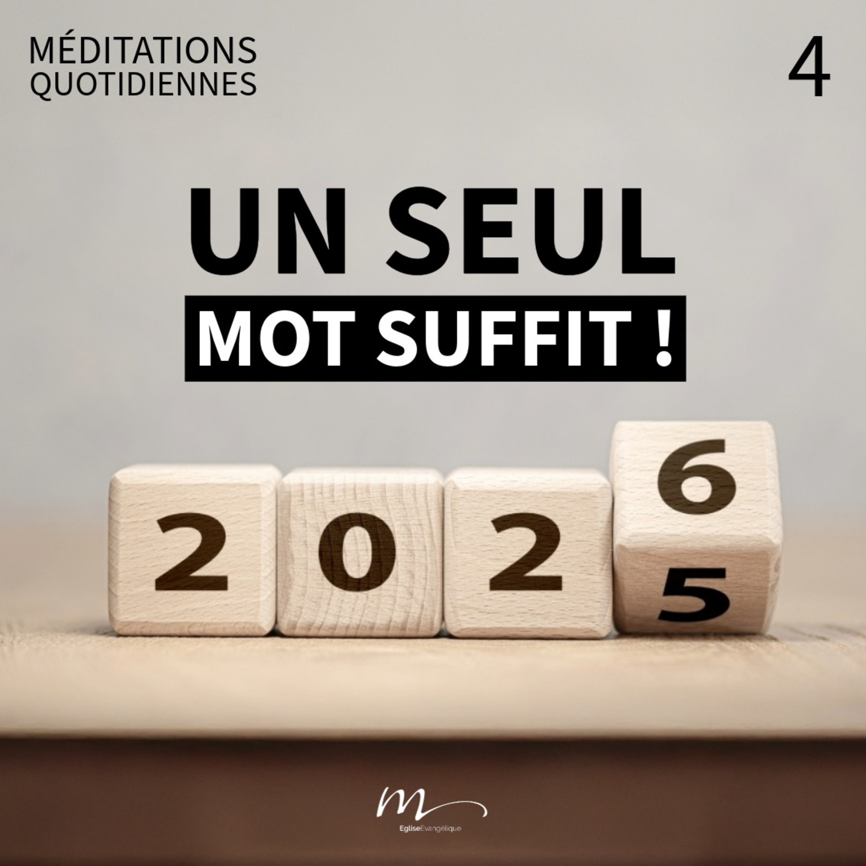 Un seul mot suffit ! - L'heure du Bilan Méditation 4 - Matthieu 8.5-8 - Jéma Taboyan - Eglise M episode artwork