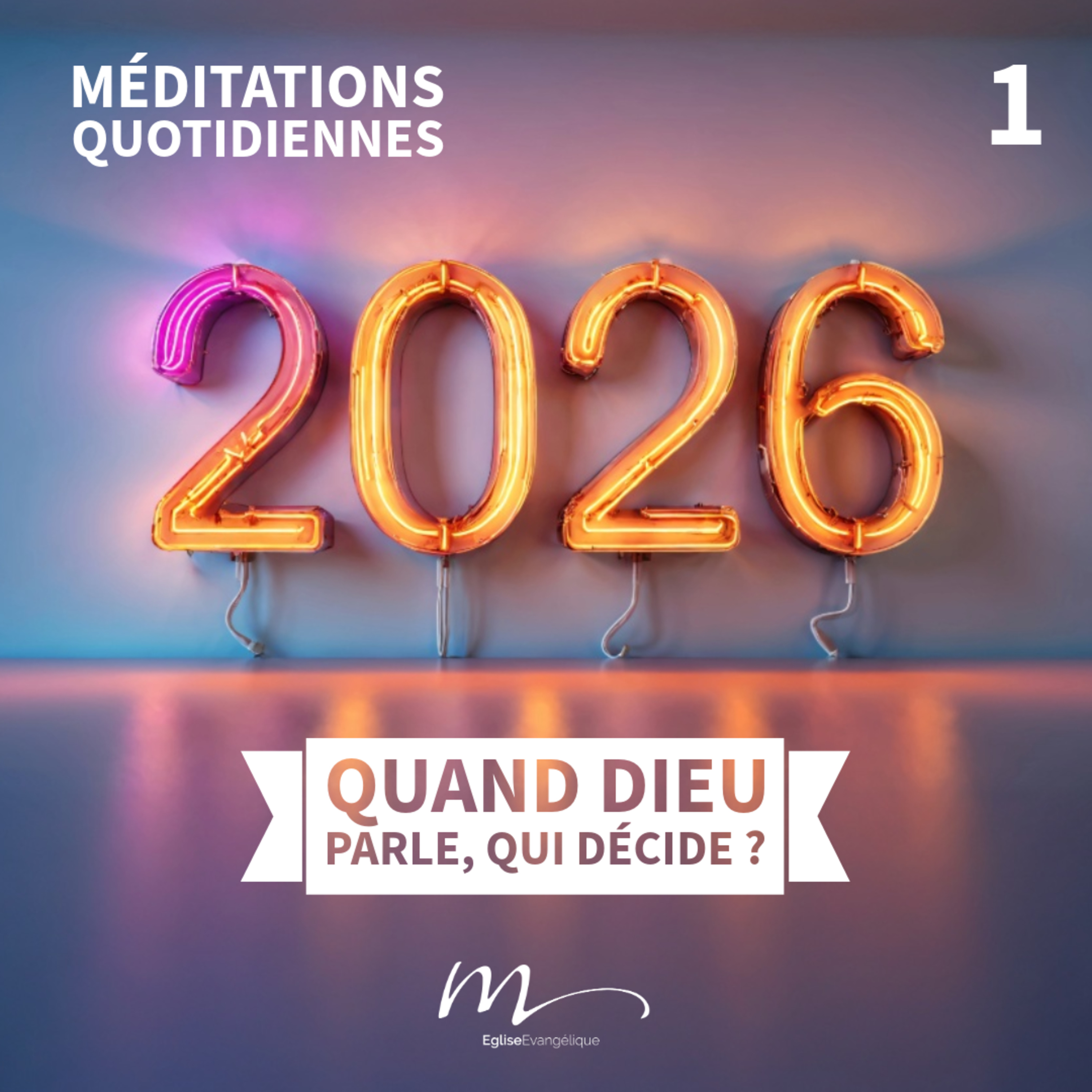 Quand Dieu parle, qui décide _ - Dernier Mot Méditation 1 - Josué 24.15 - Jérémie Chamard - Eglise M episode artwork