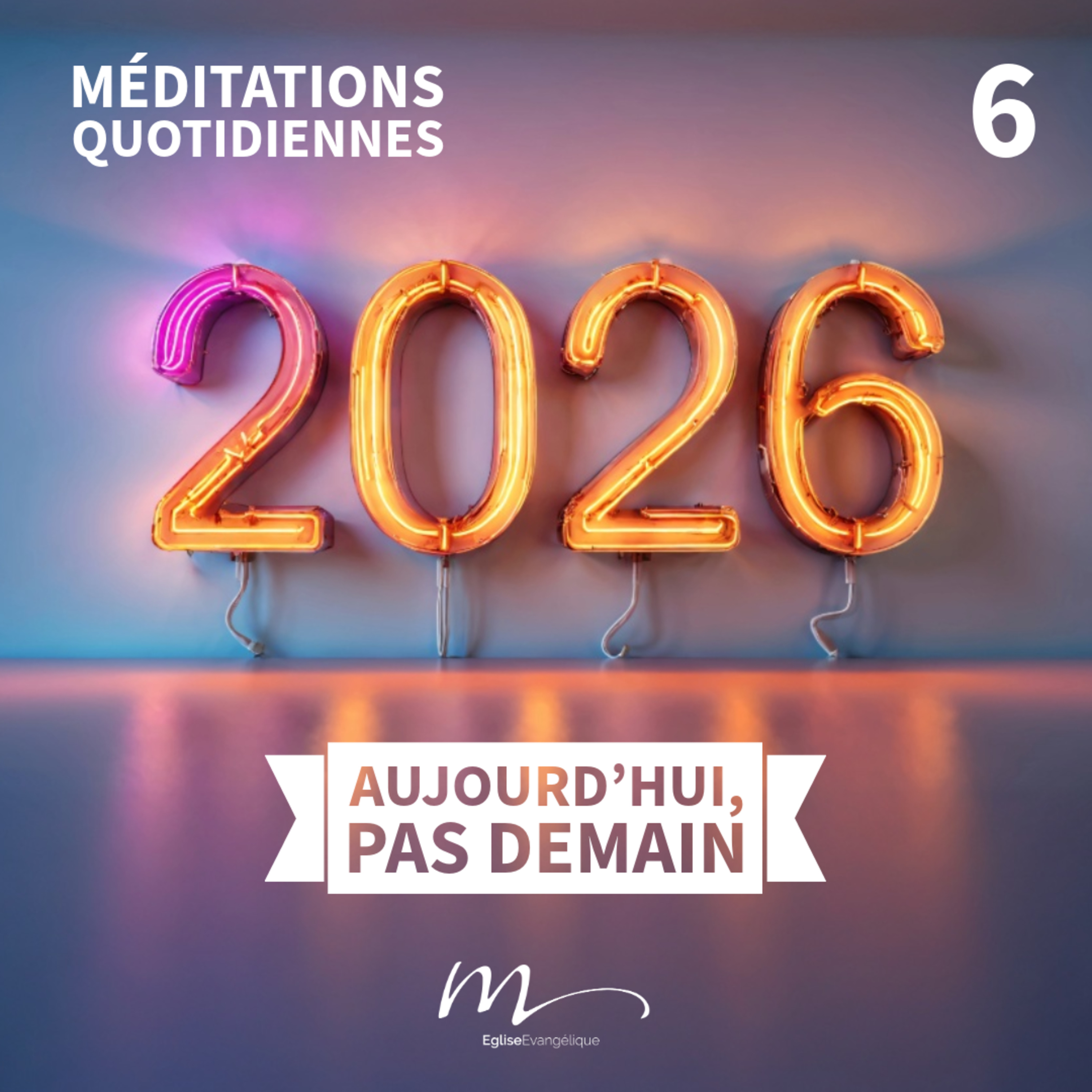 Aujourd’hui, pas demain - Dernier Mot Méditation 6 - Hébreux 3.15 - Jérémie Chamard - Eglise M episode artwork