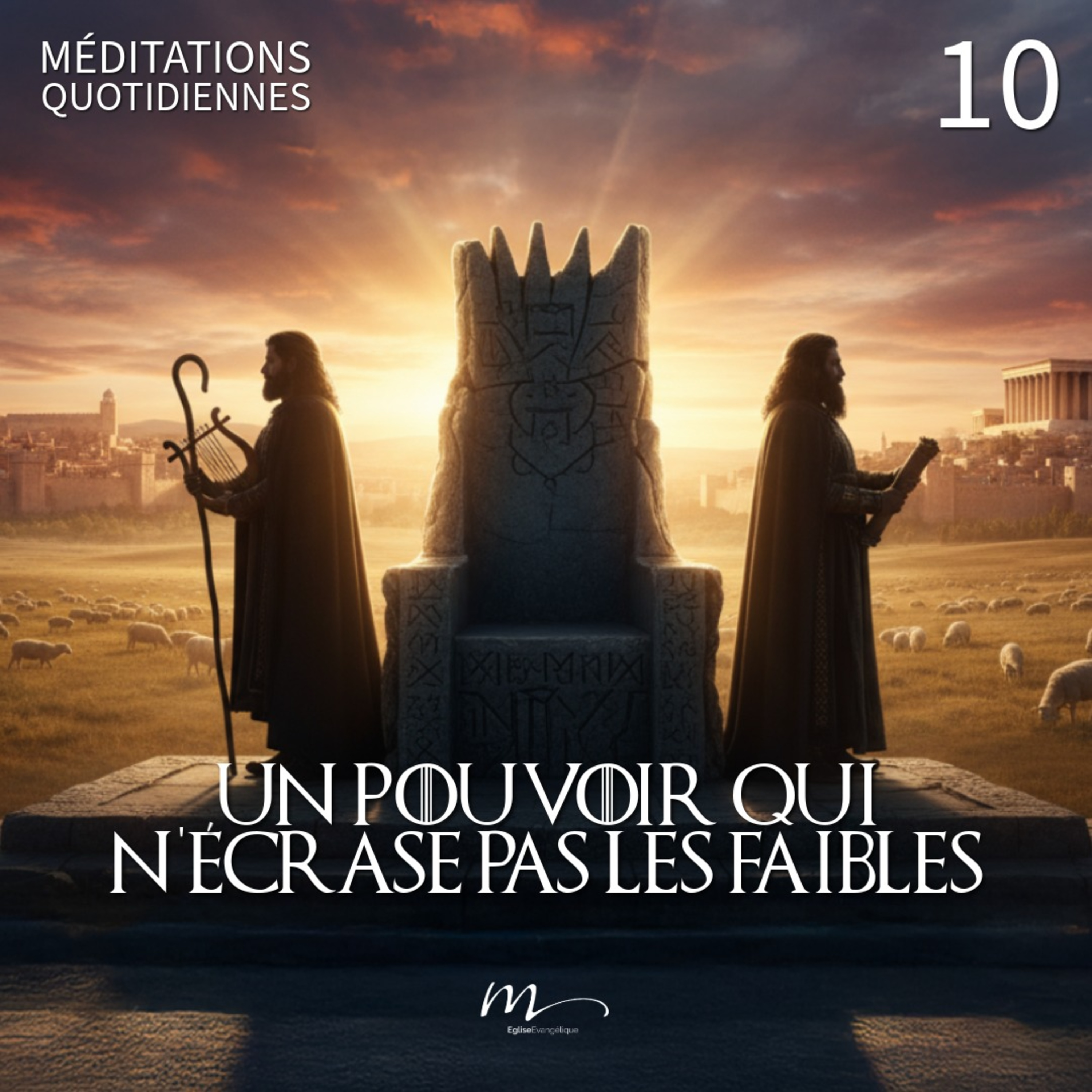 Un pouvoir qui n’écrase pas les faibles - Jeux de Pouvoir Méditation 10 - Ésaïe 42.1-4 & Matthieu 12.20 - Jérémie Chamard - Eglise M episode artwork