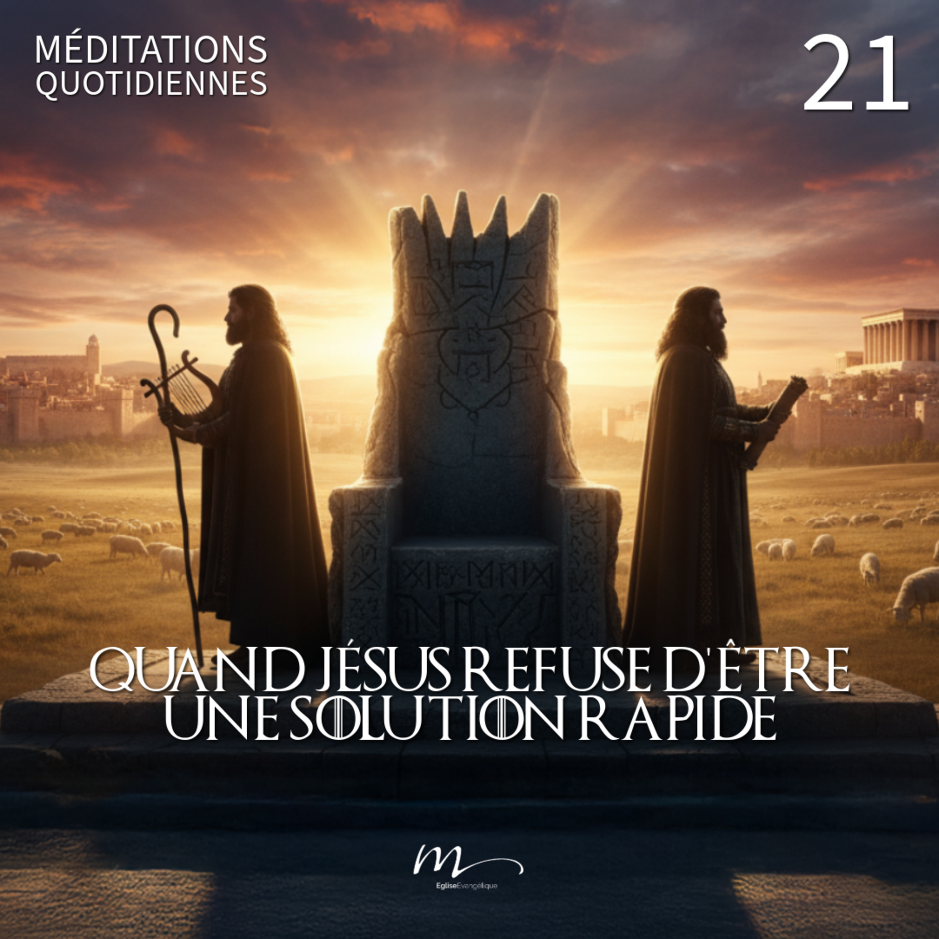 Quand Jésus refuse d’être une solution rapide - Jeux de Pouvoir Méditation 21 - Marc 8.22-26 - Jérémie Chamard - Eglise M episode artwork