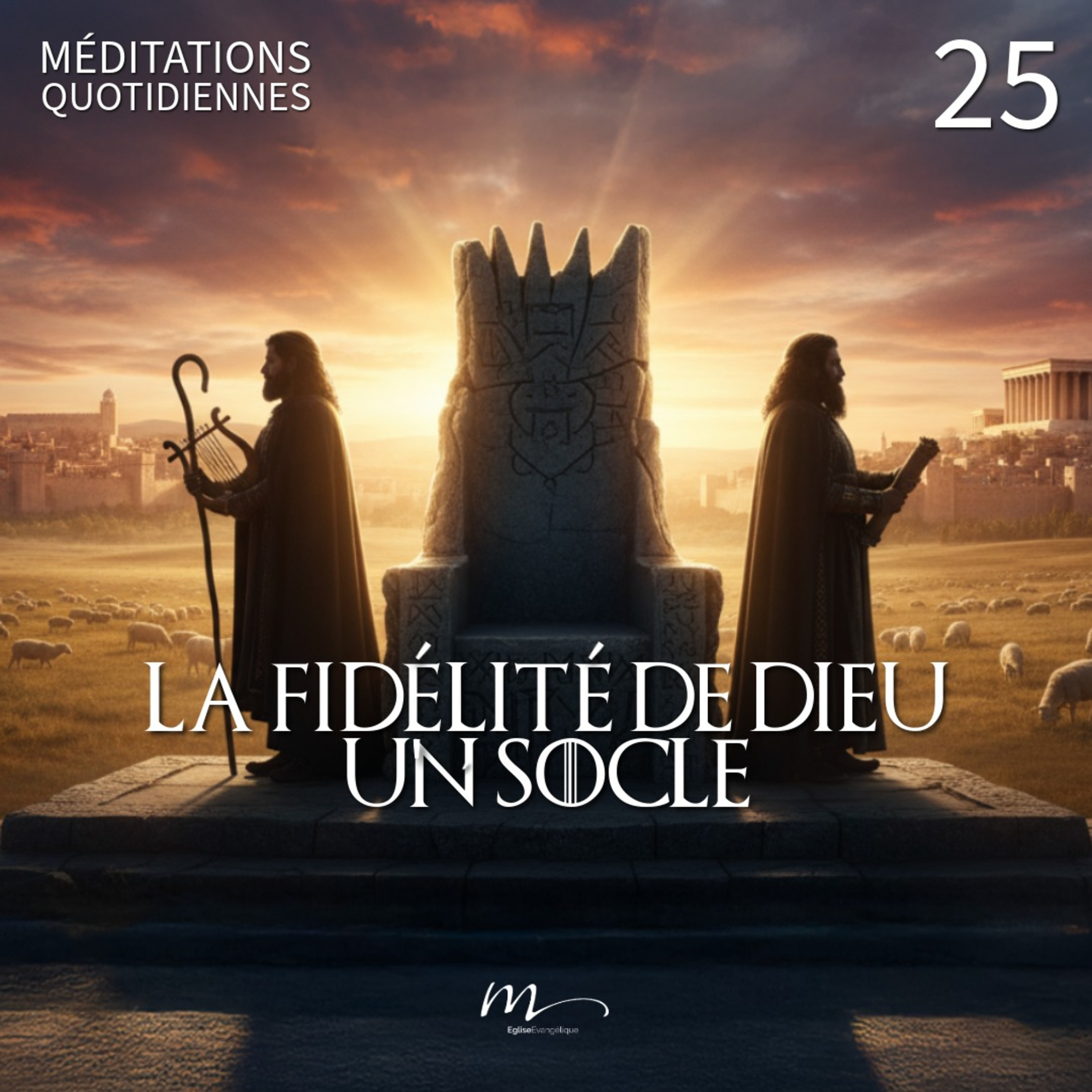 La fidélité de Dieu, un Socle - Jeux de Pouvoir Méditation 25 - 1 Roi 8.23-24 - Jéma Taboyan - Eglise M episode artwork