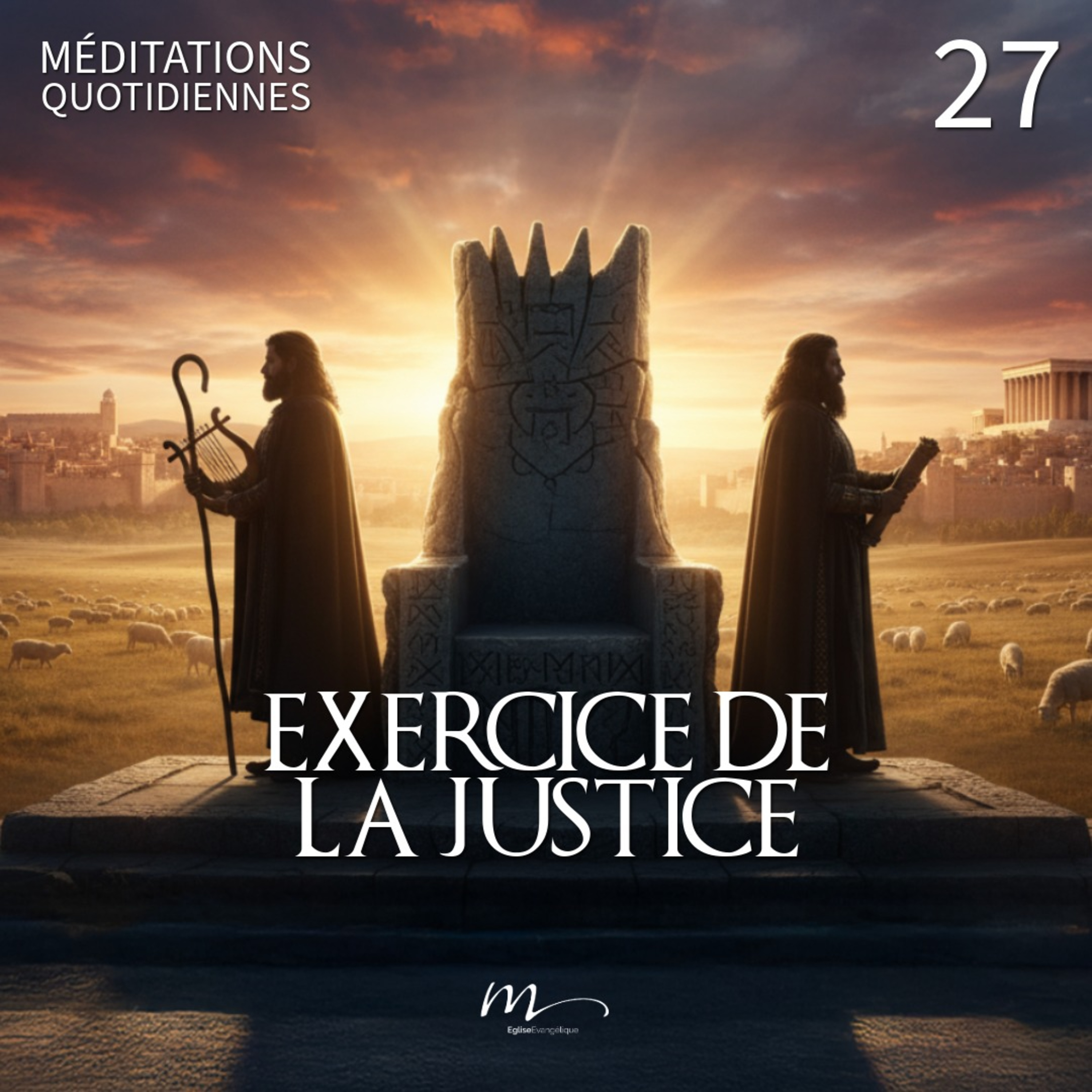Exercice de la justice - Jeux de Pouvoir Méditation 27 - 1 Rois 8.32 - Jéma Taboyan - Eglise M episode artwork