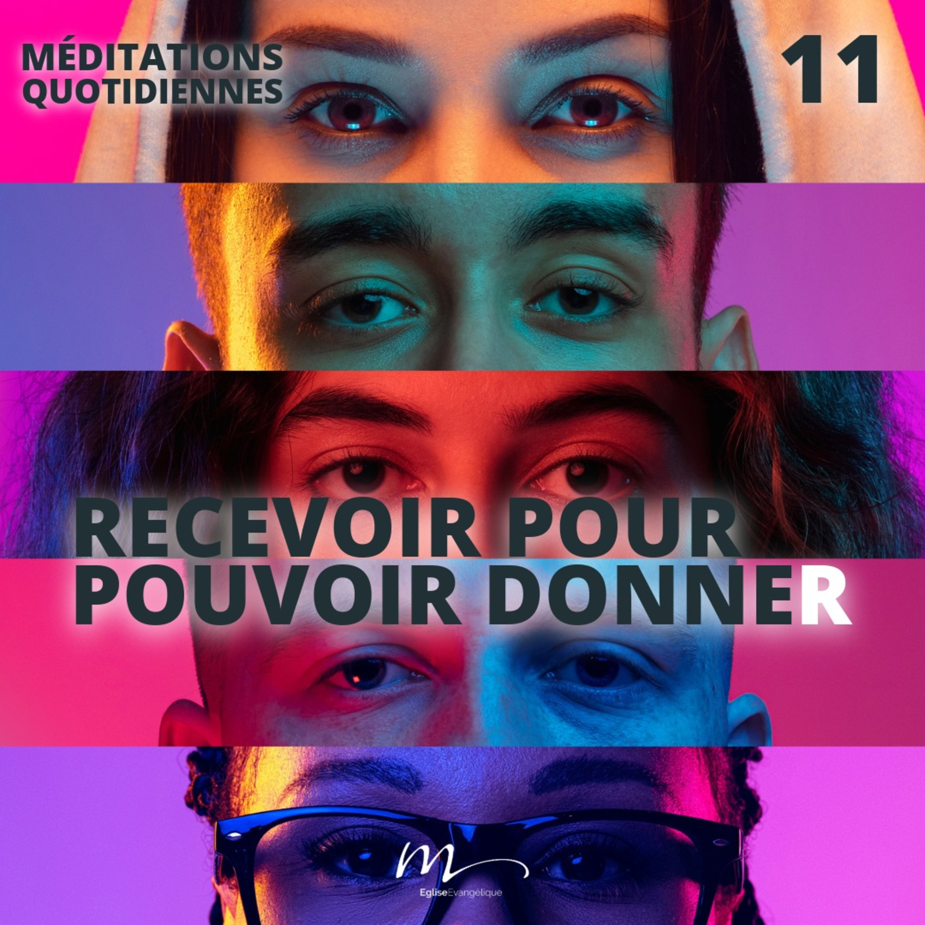 Recevoir pour pouvoir donner - Le Monde à l'envers Méditation 11 - Marc 6.30-31 - Jérémie Chamard - Eglise M episode artwork