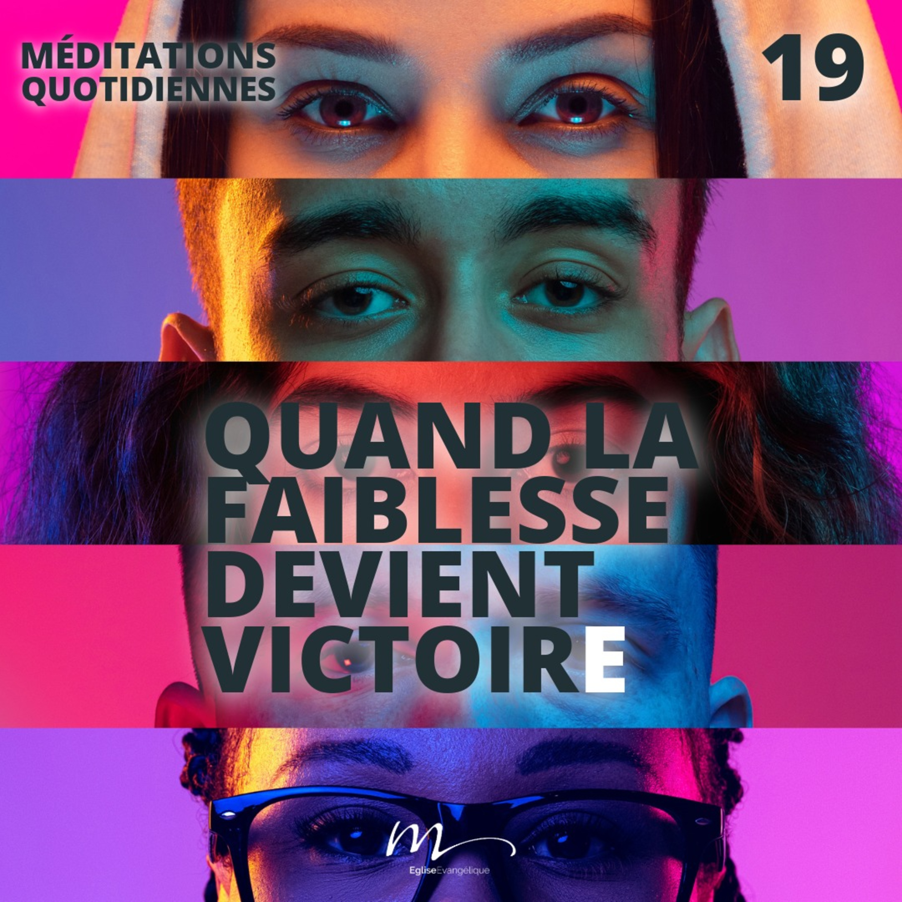 Quand la faiblesse devient victoire - Le Monde à l'envers Méditation 19 - 1 Corinthiens 1.23-25 - Jérémie Chamard - Eglise M episode artwork