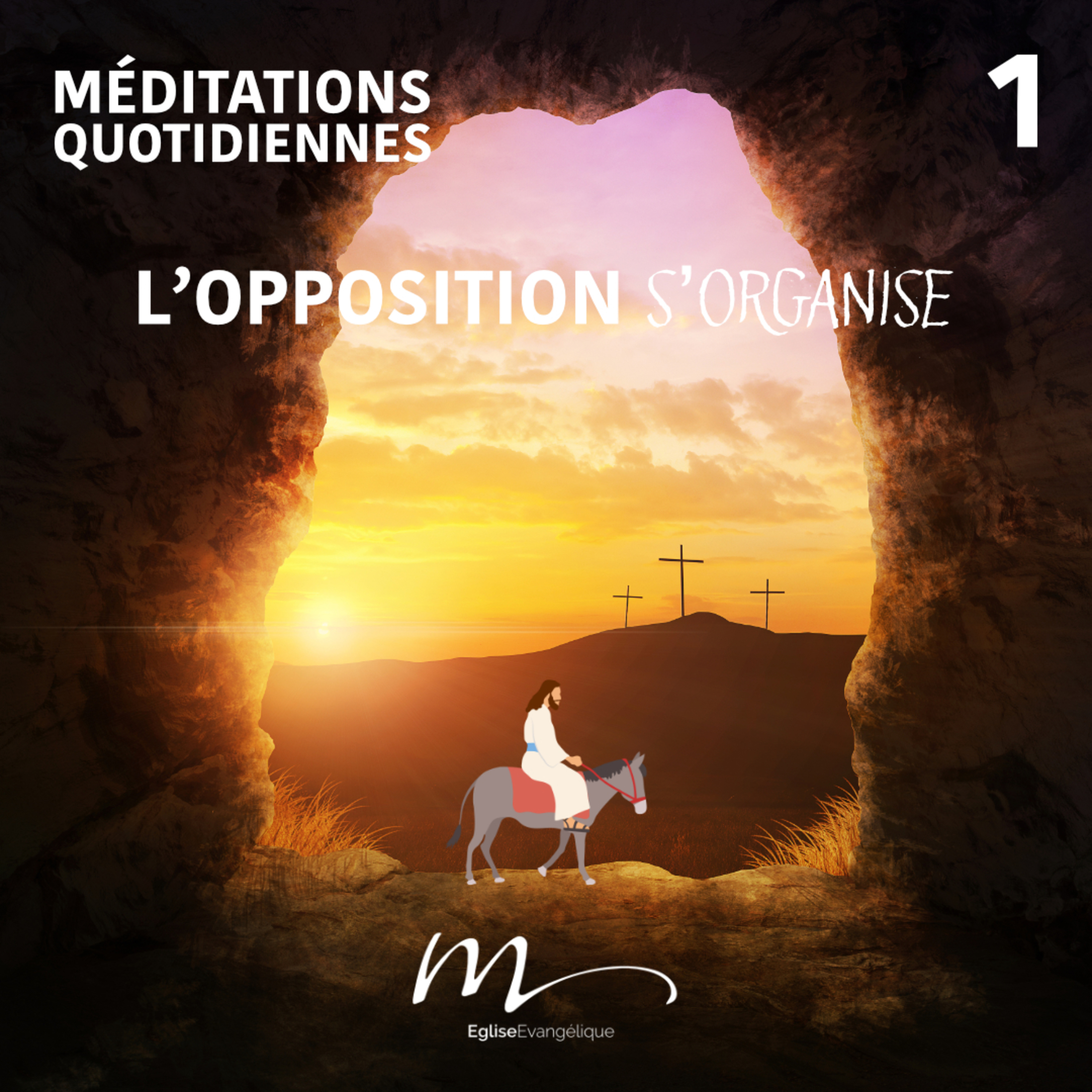 L’opposition s’organise - Un Roi pas comme les Autres Méditation 1 - Luc 22.1-6 - Jérémie Chamard - Eglise M episode artwork