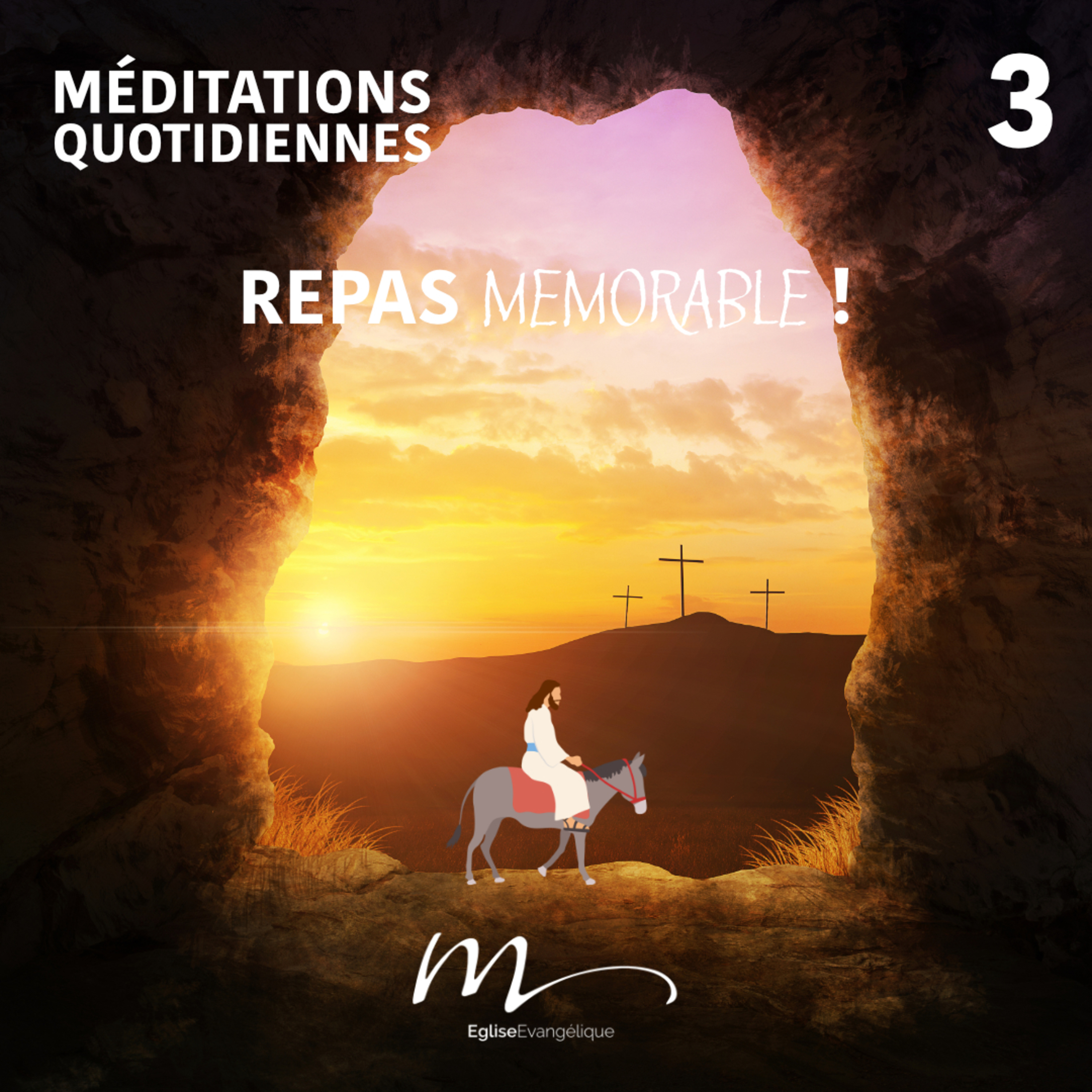 Repas mémorable ! - Un Roi pas comme les Autres Méditation 3 - Luc 22.14-23 - Jérémie Chamard - Eglise M episode artwork