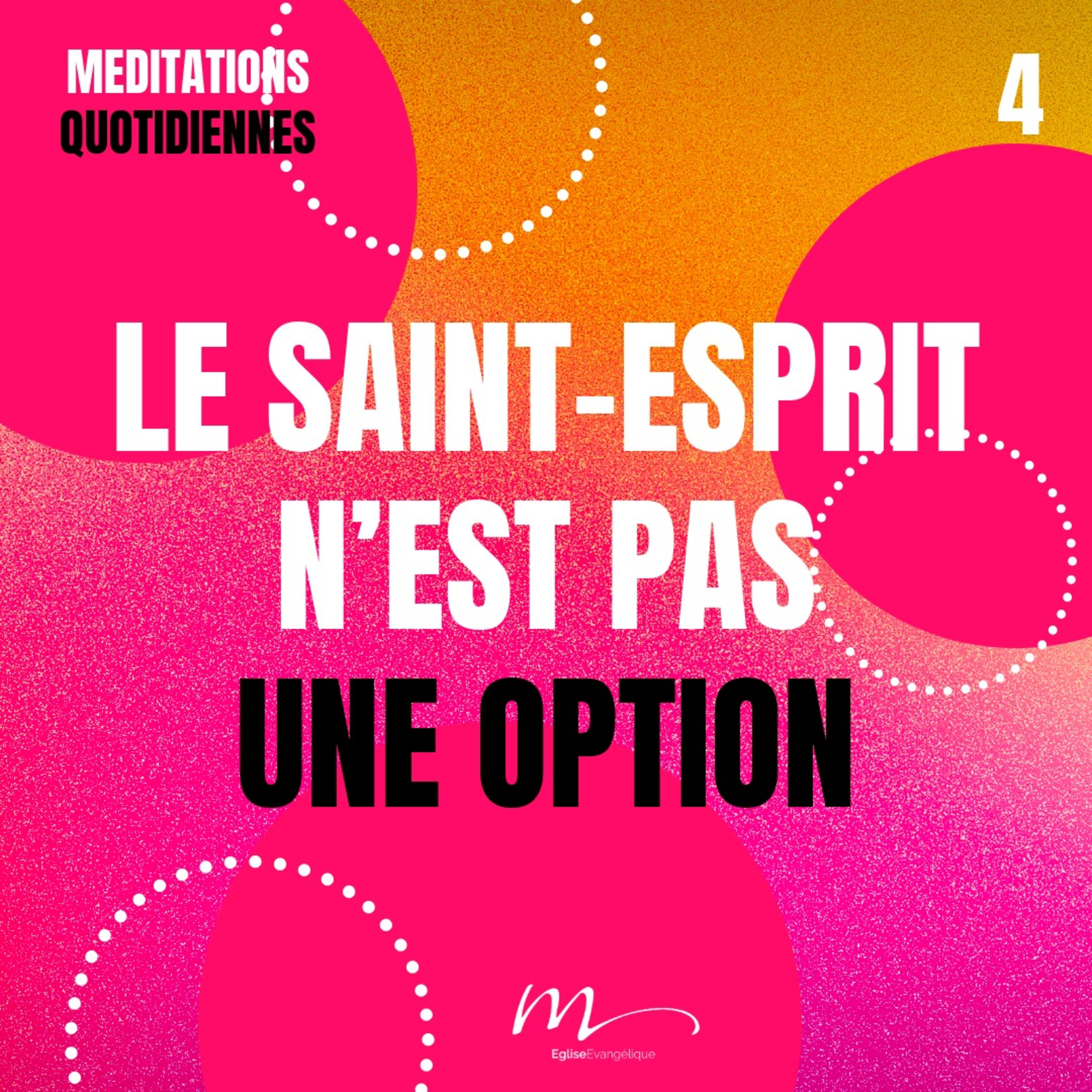 Le Saint-Esprit n’est pas une option - Le jour où Jésus a disparu, pour de bon Méditation 4 - Actes 1.8 - Jérémie Chamard - Eglise M episode artwork