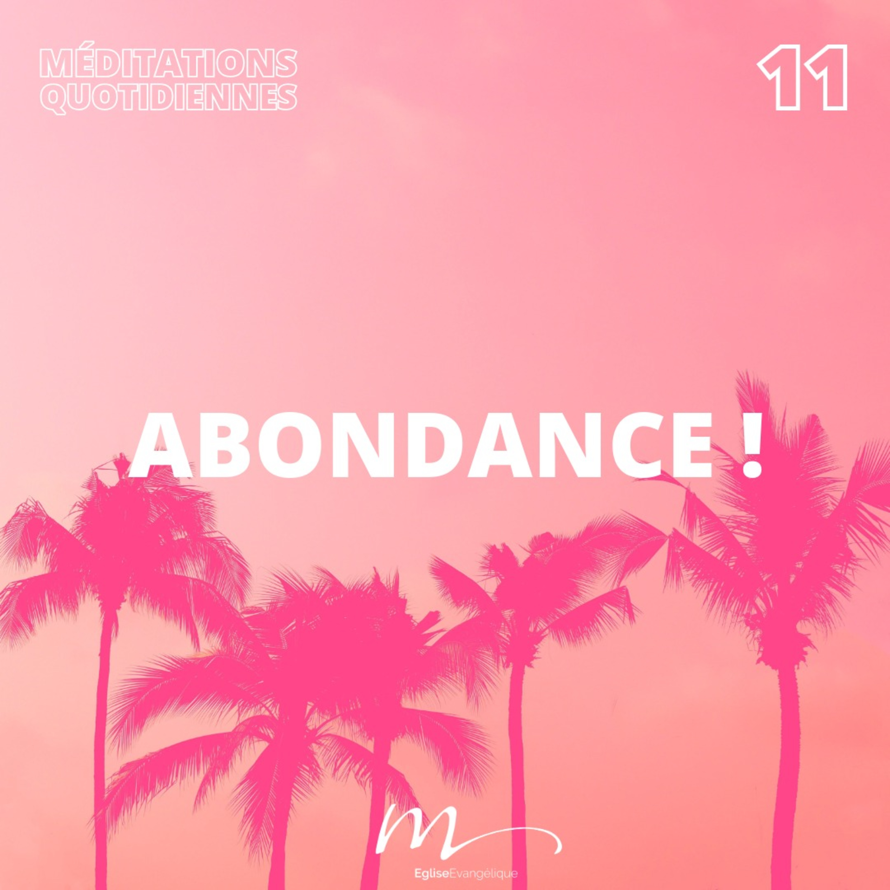 Abondance ! - C'est l'été Méditation 11 - Matthieu 13.8 & Matthieu 13.23 - Jéma Taboyan - Eglise M episode artwork