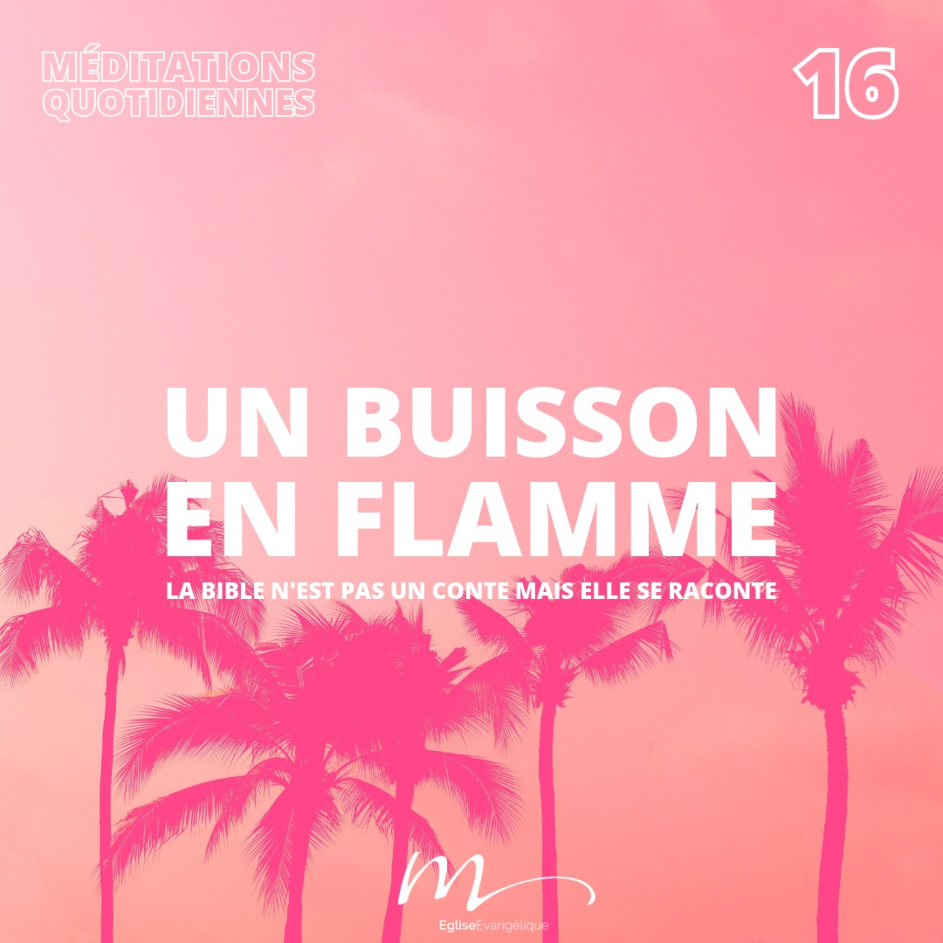 Un buisson en flamme - C'est l'été 16 - La Bible Racontée - Exode 3 & Exode 4 - Sylvie - Eglise M episode artwork