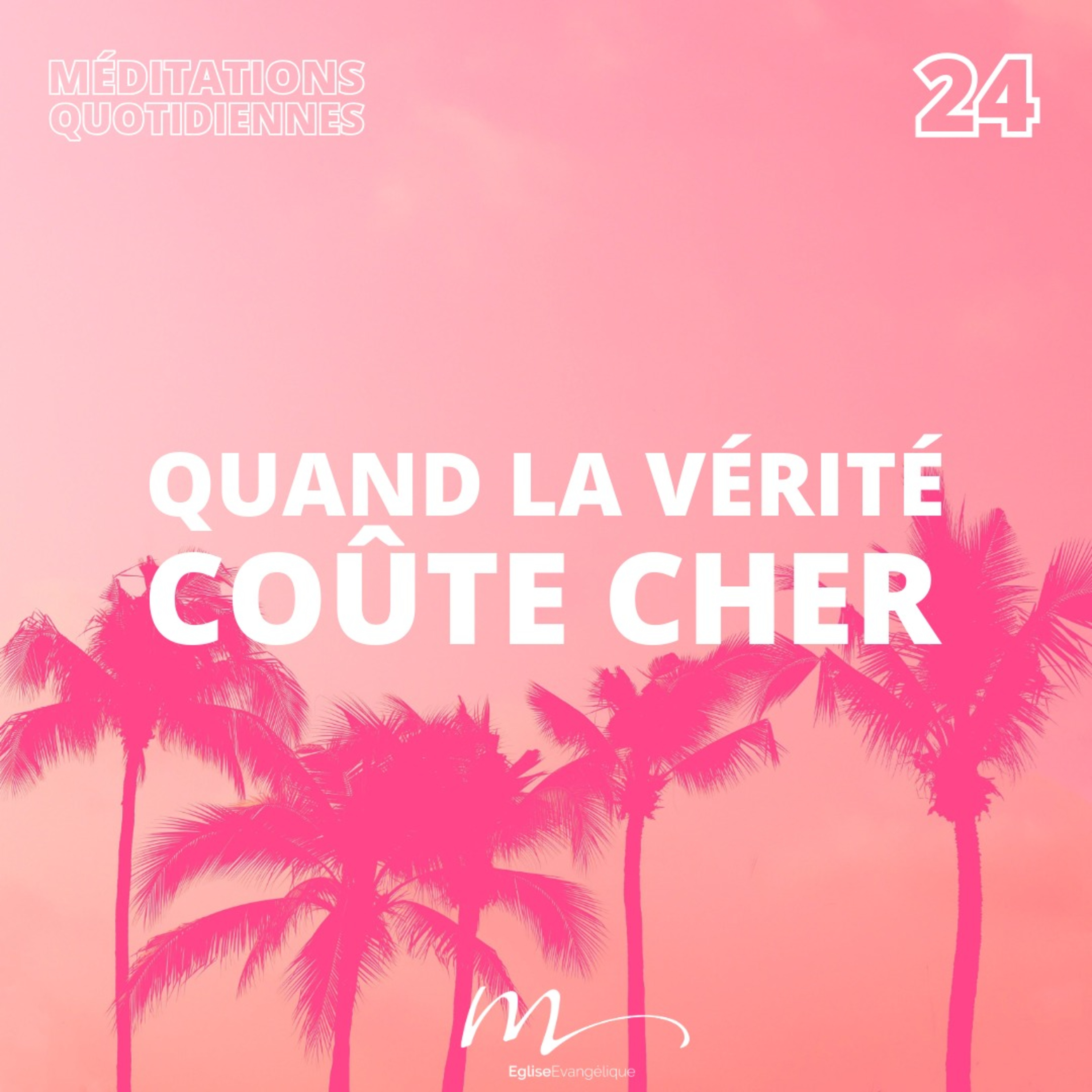 Quand la vérité coûte cher - C'est l'été Méditation 24 - Matthieu 14.1-12 - Jérémie Charmard - Eglise M episode artwork