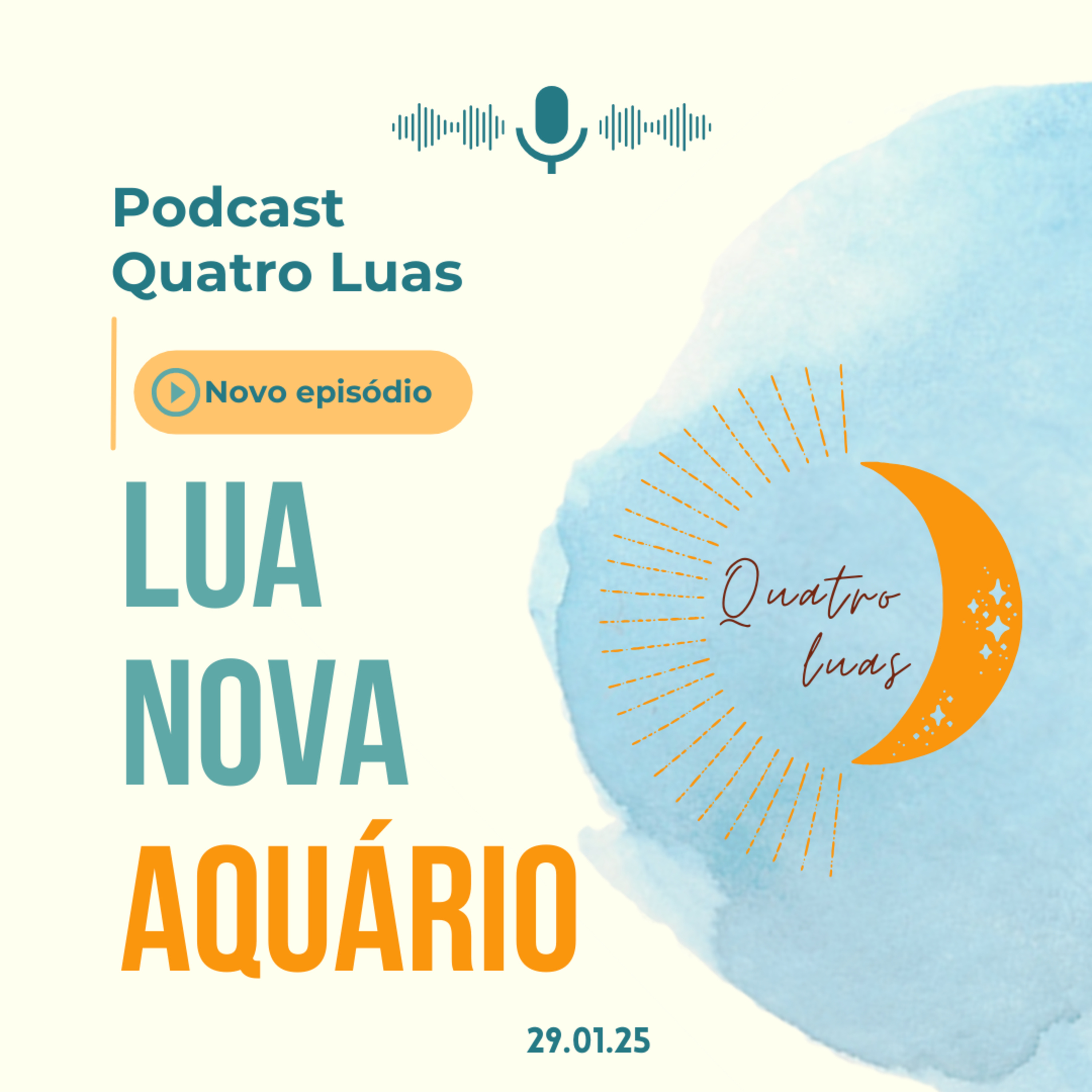 Lunação em Aquário: a lua nova (29/01/25)