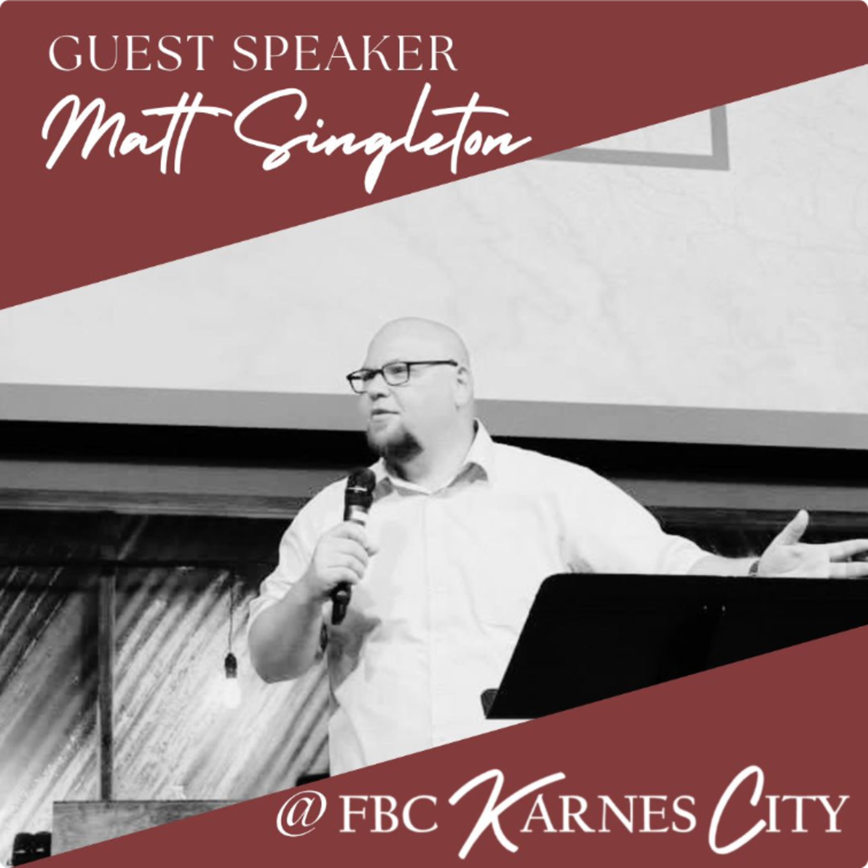 Guest Dr. Matt Singleton: Anxious for Nothing 10.5