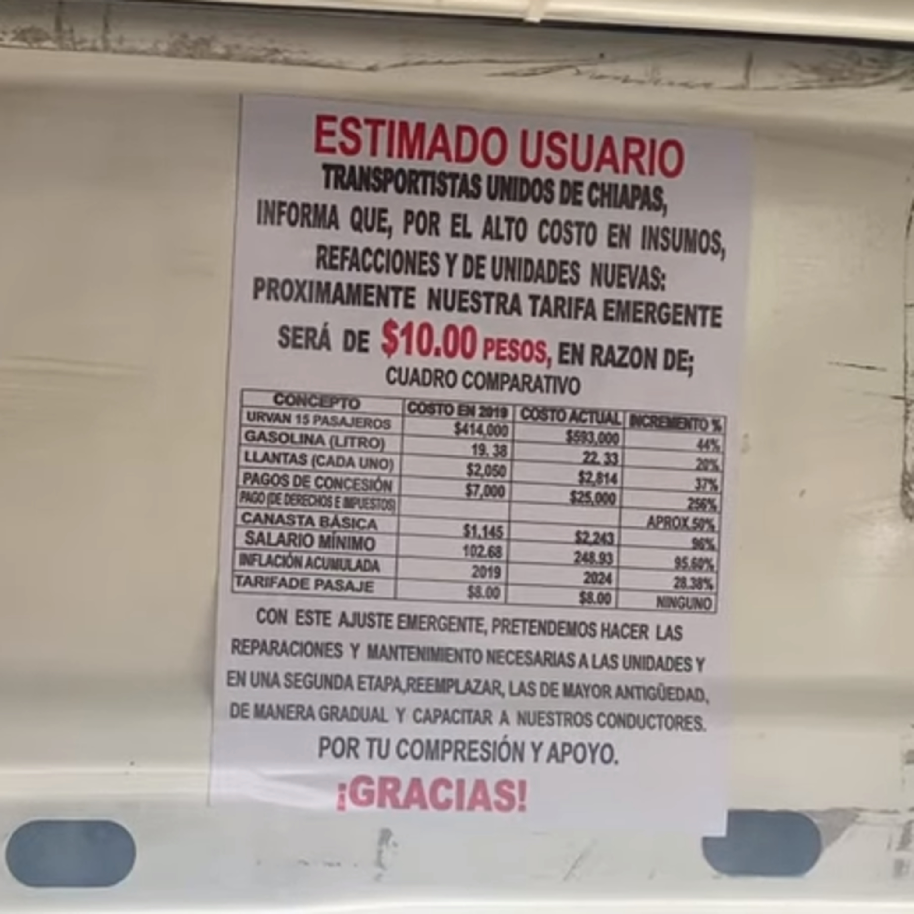 Avisan incremento a 10 pesos el pasaje episode artwork