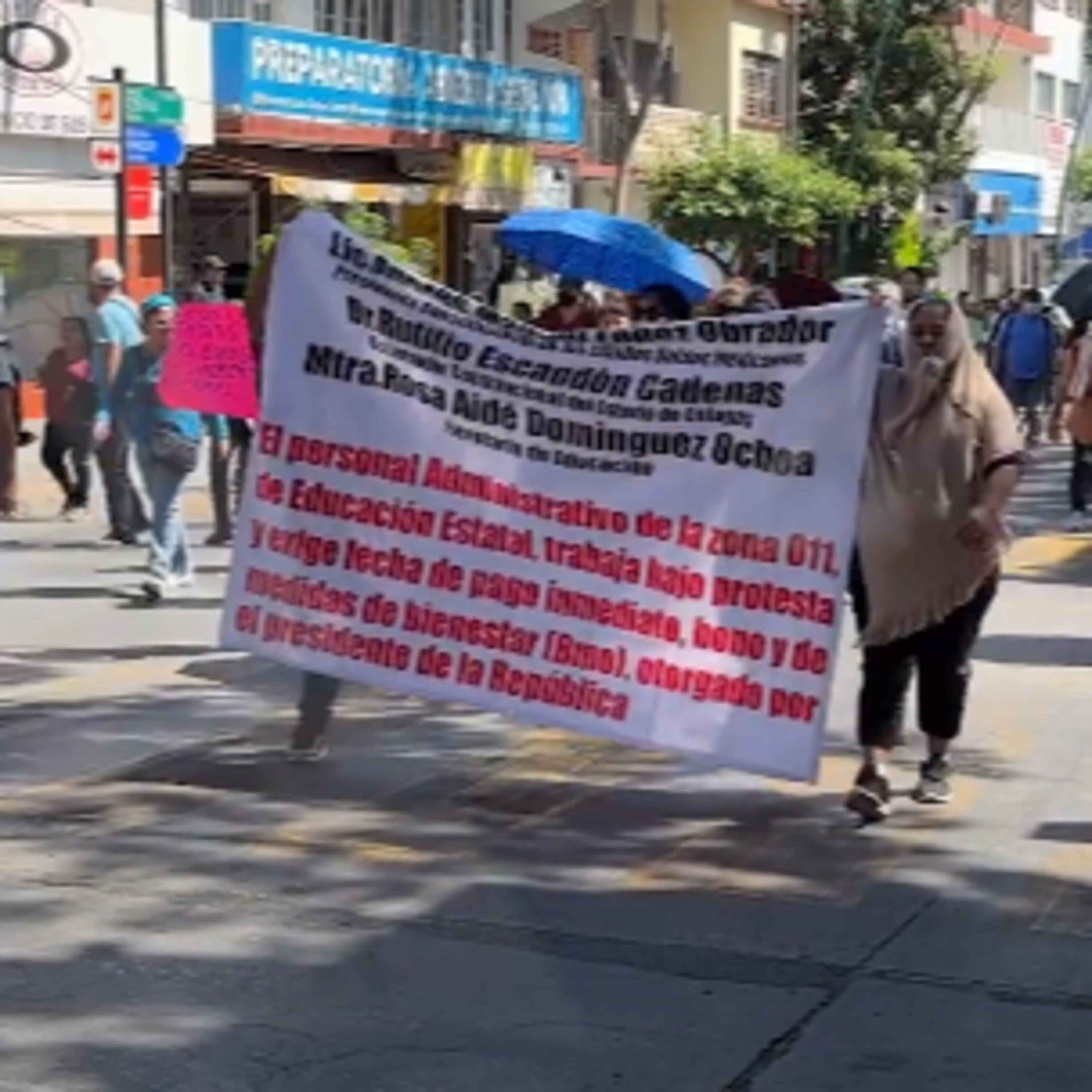 Doce días en paro, trabajadores de la Secretaría de Educación episode artwork