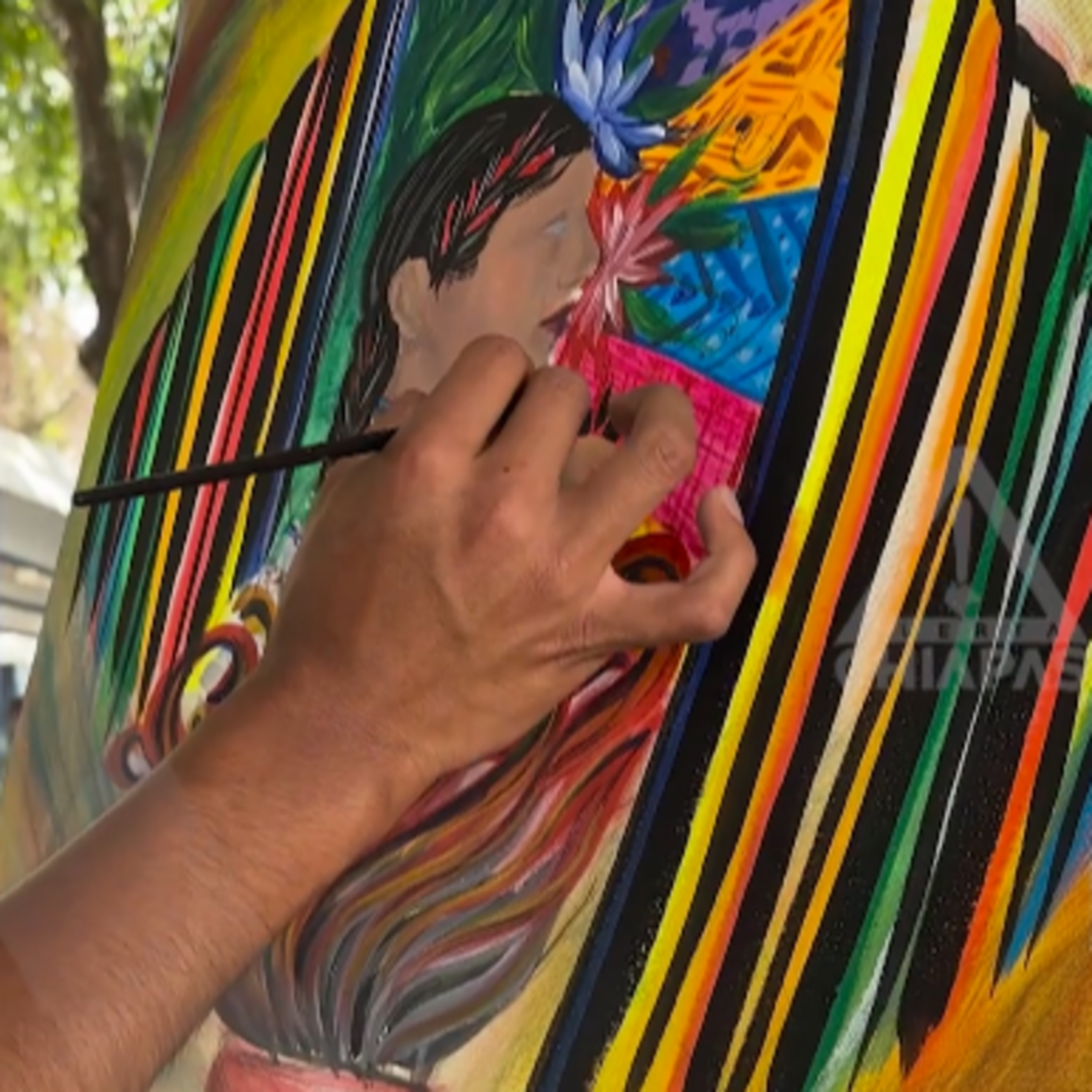 Así de buenos: en cuatro horas pintaron a Chiapas episode artwork