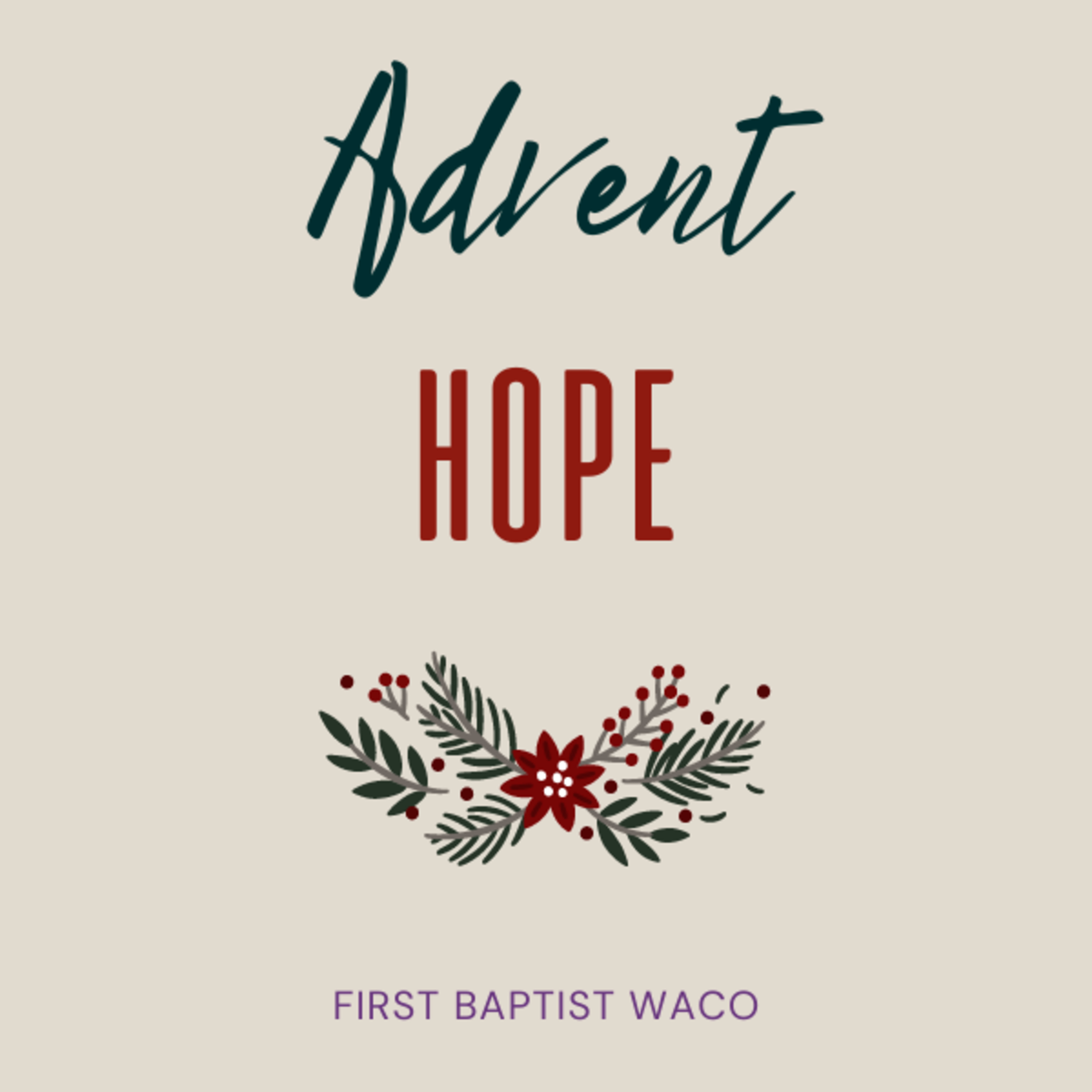 Advent 2023 - Hope episode artwork