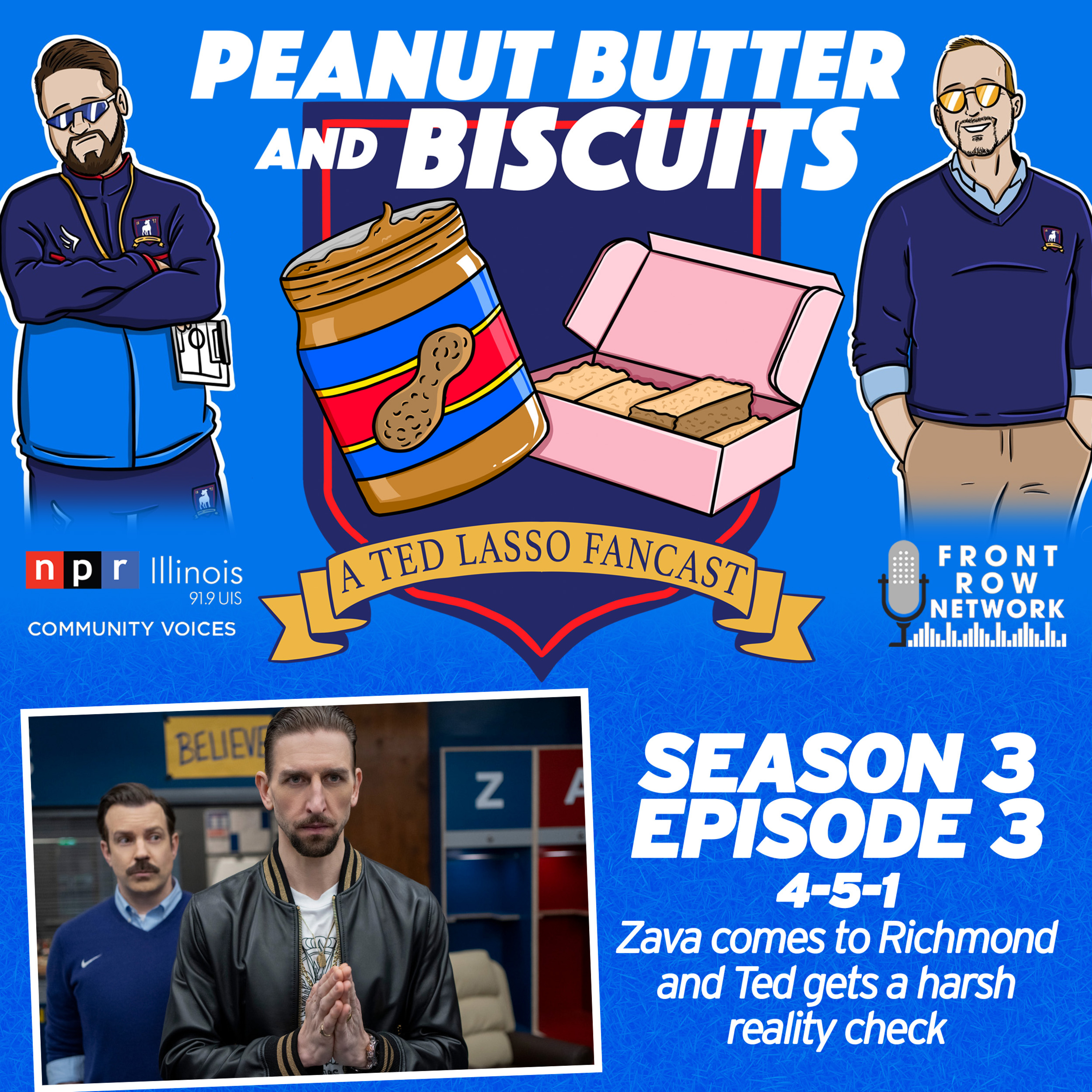 Peanut Butter and Biscuits - A Ted Lasso/Shrinking Fancast