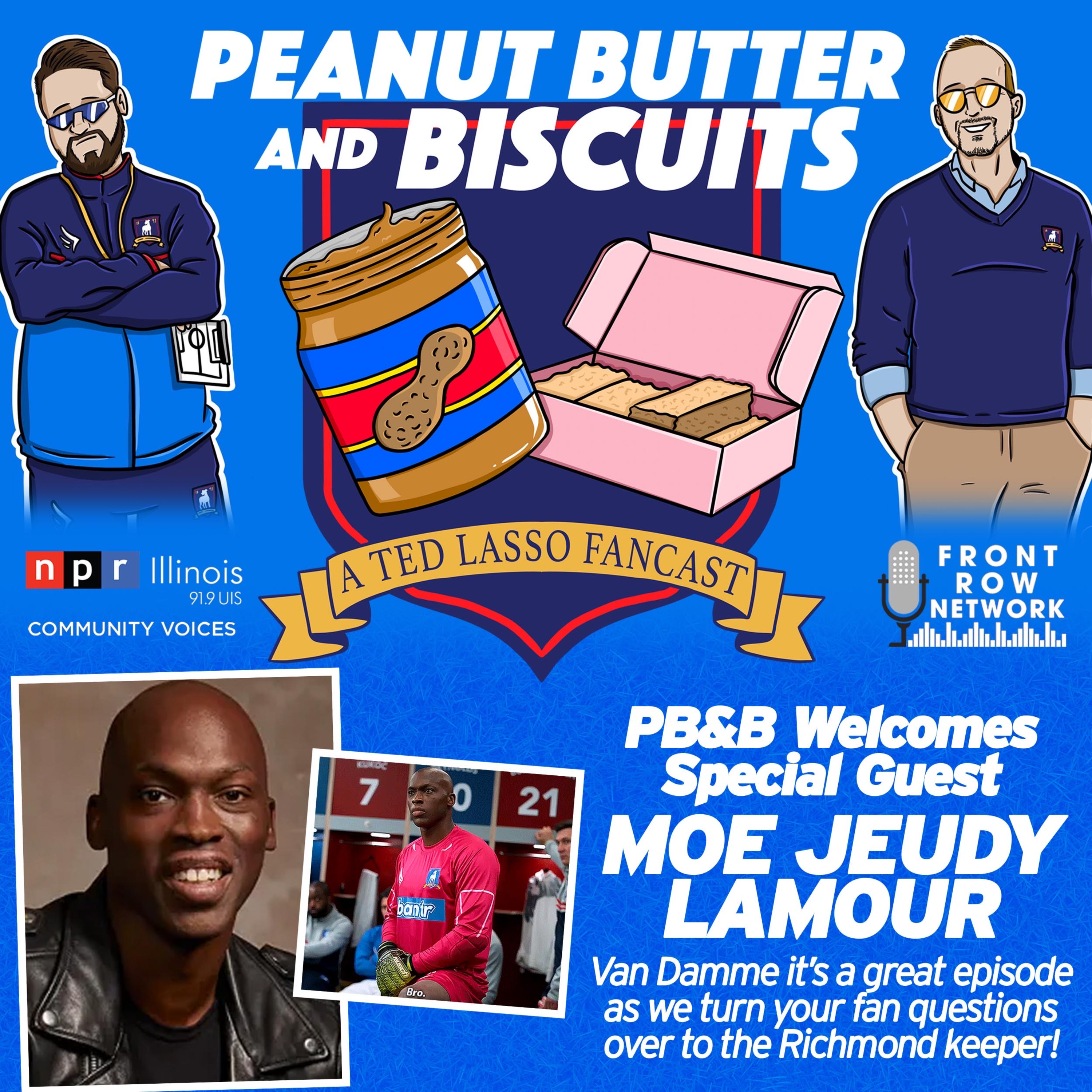 The Return of Moe Jeudy Lamour (VanDamme on Ted Lasso) episode artwork