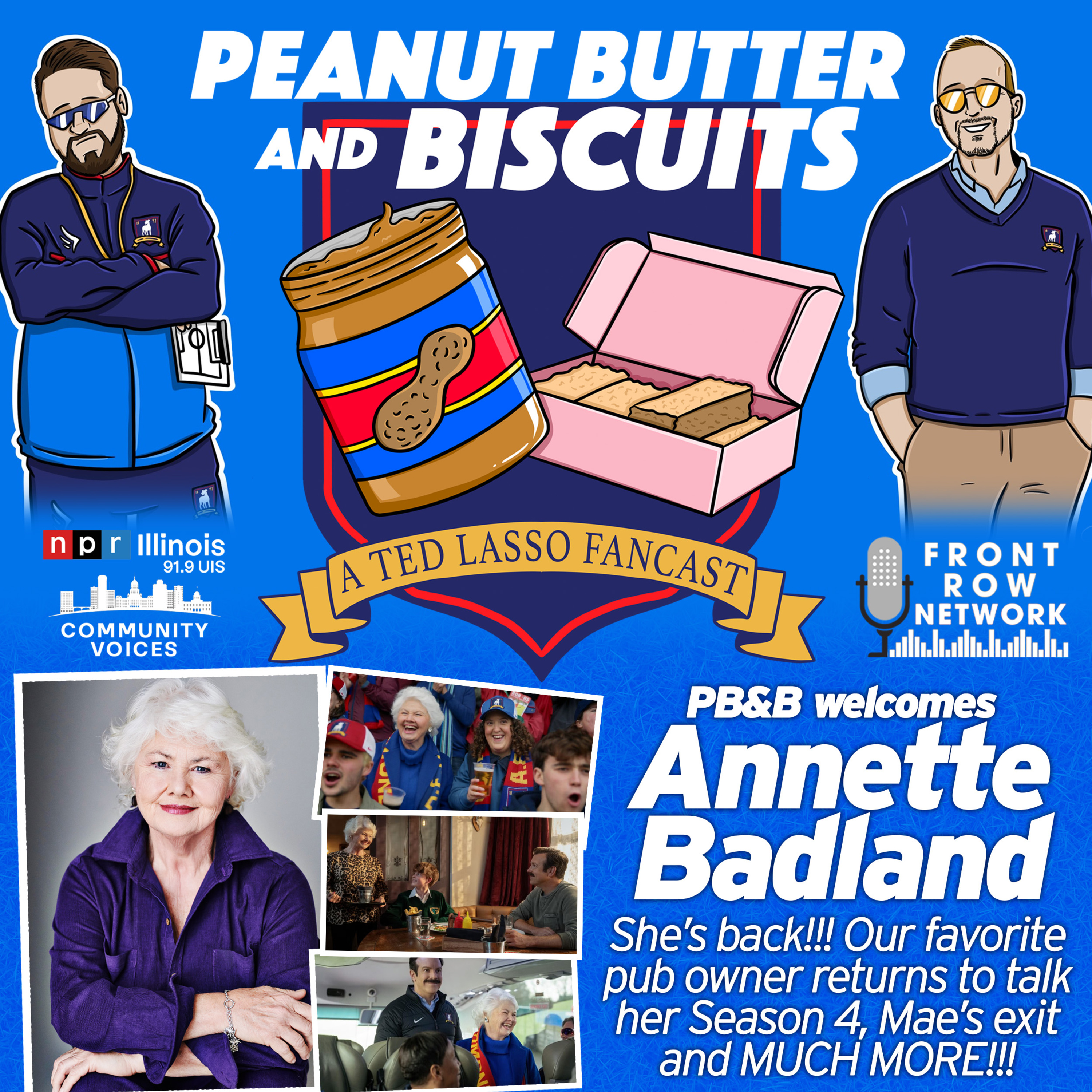 Peanut Butter and Biscuits - A Ted Lasso/Shrinking Fancast