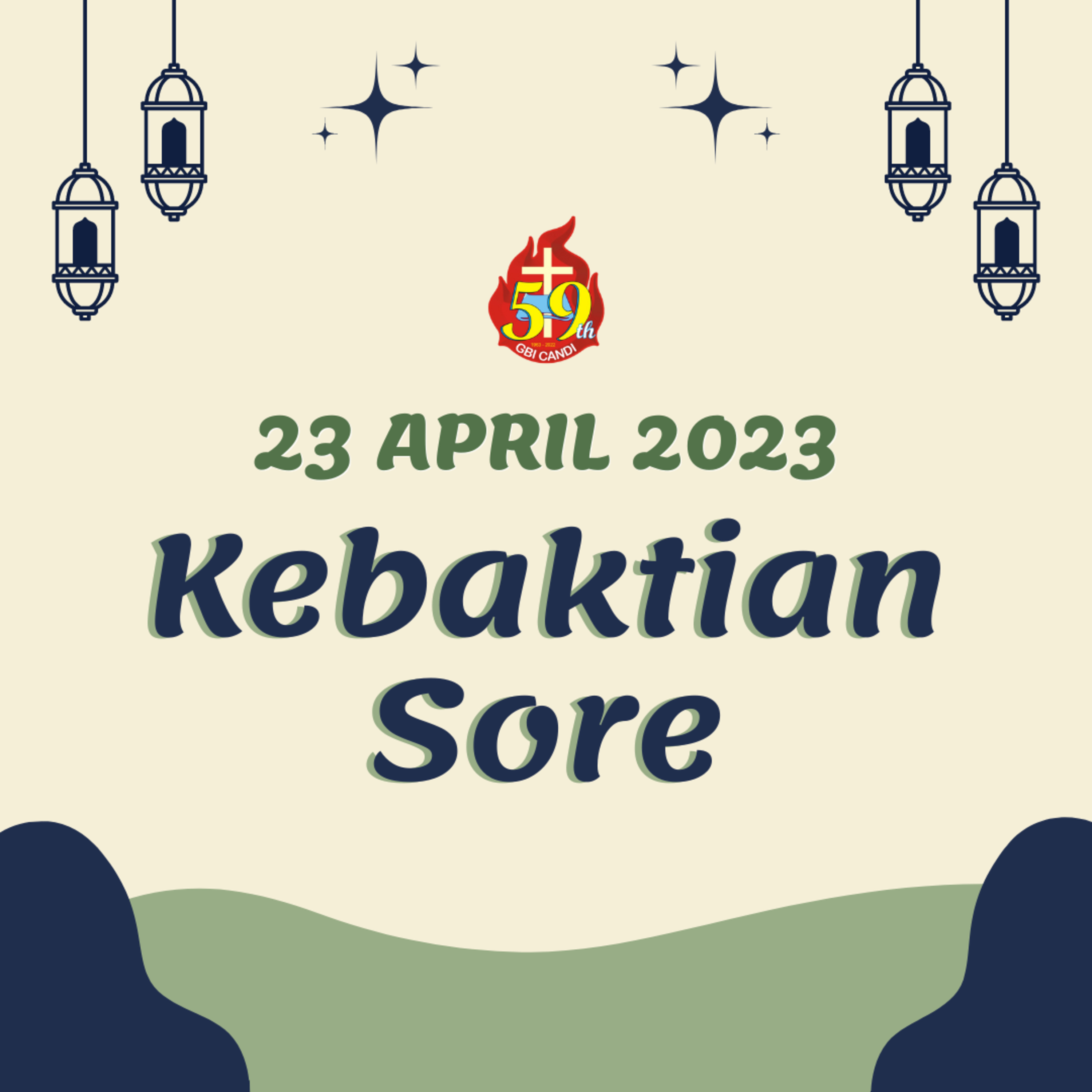 Ibadah Sore, 23 April 2023 episode artwork