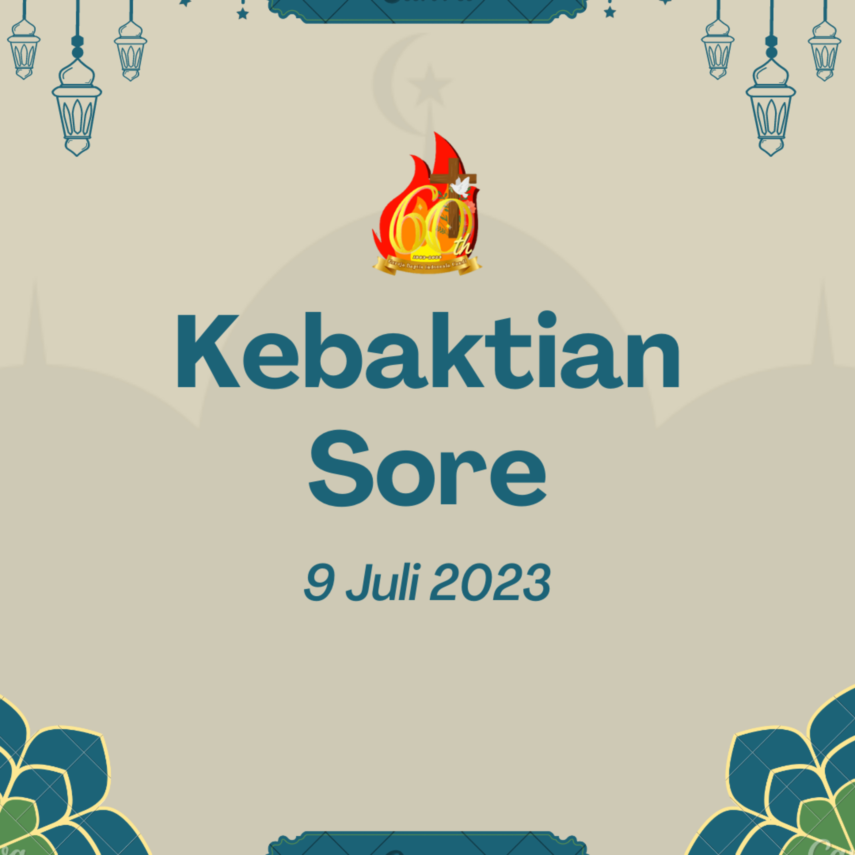 Kebaktian Sore, 9 JULI 2023 episode artwork
