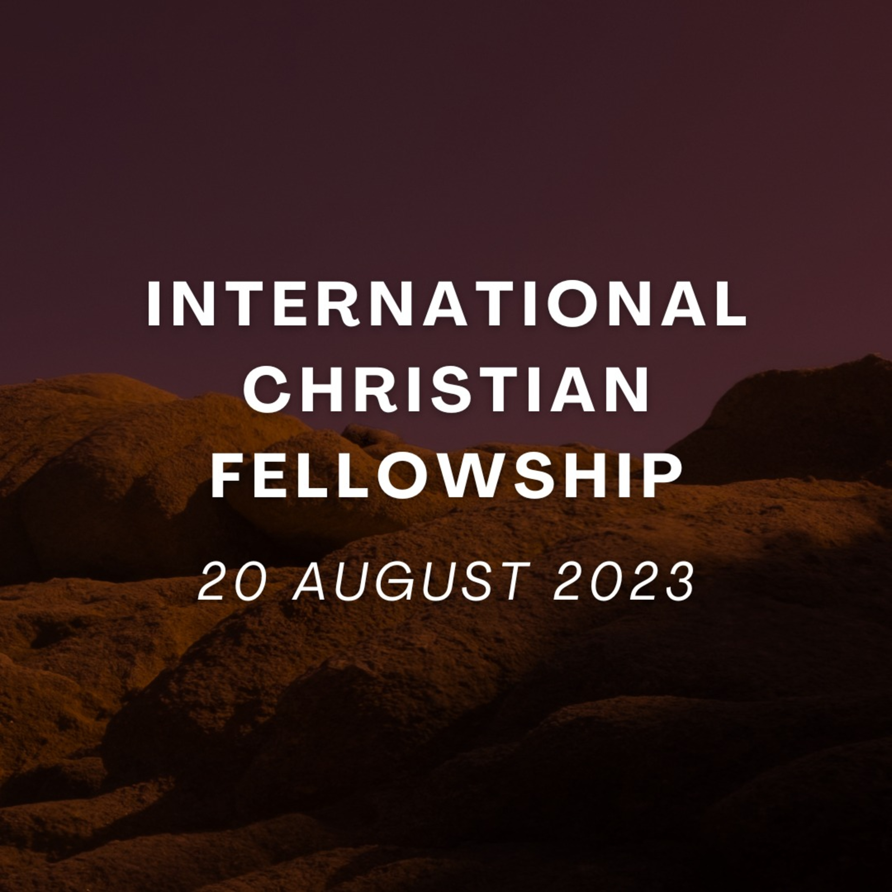 CICF, 20 AUGUST 2023 (LIVE) episode artwork