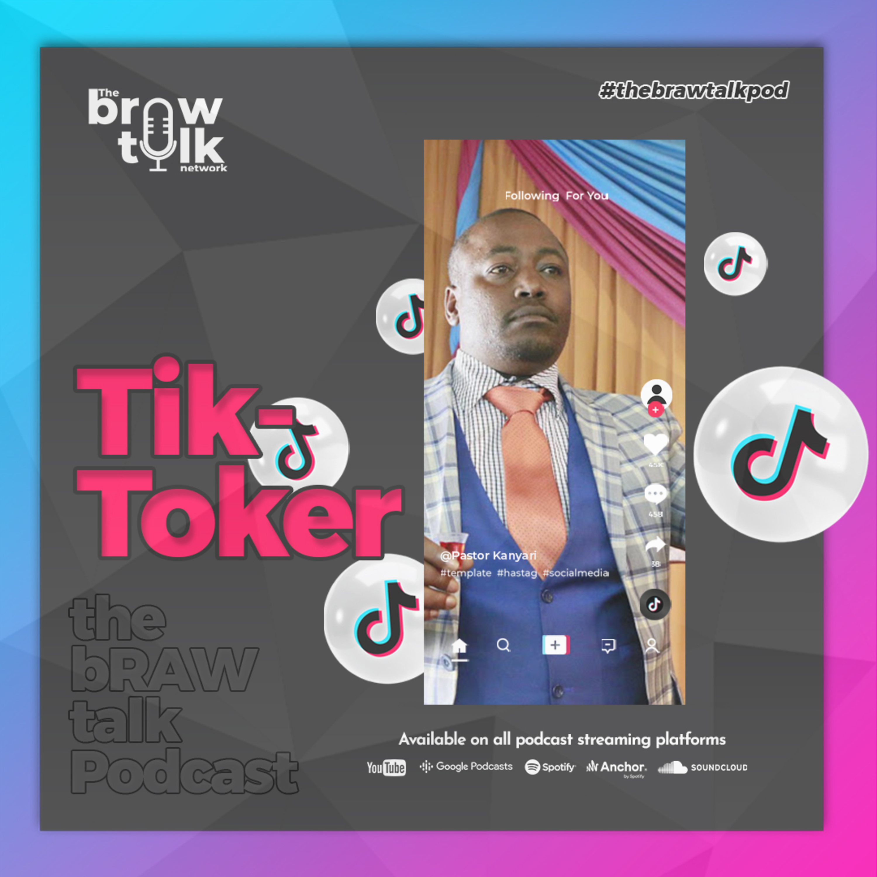 #108... TIKTOKER  episode artwork