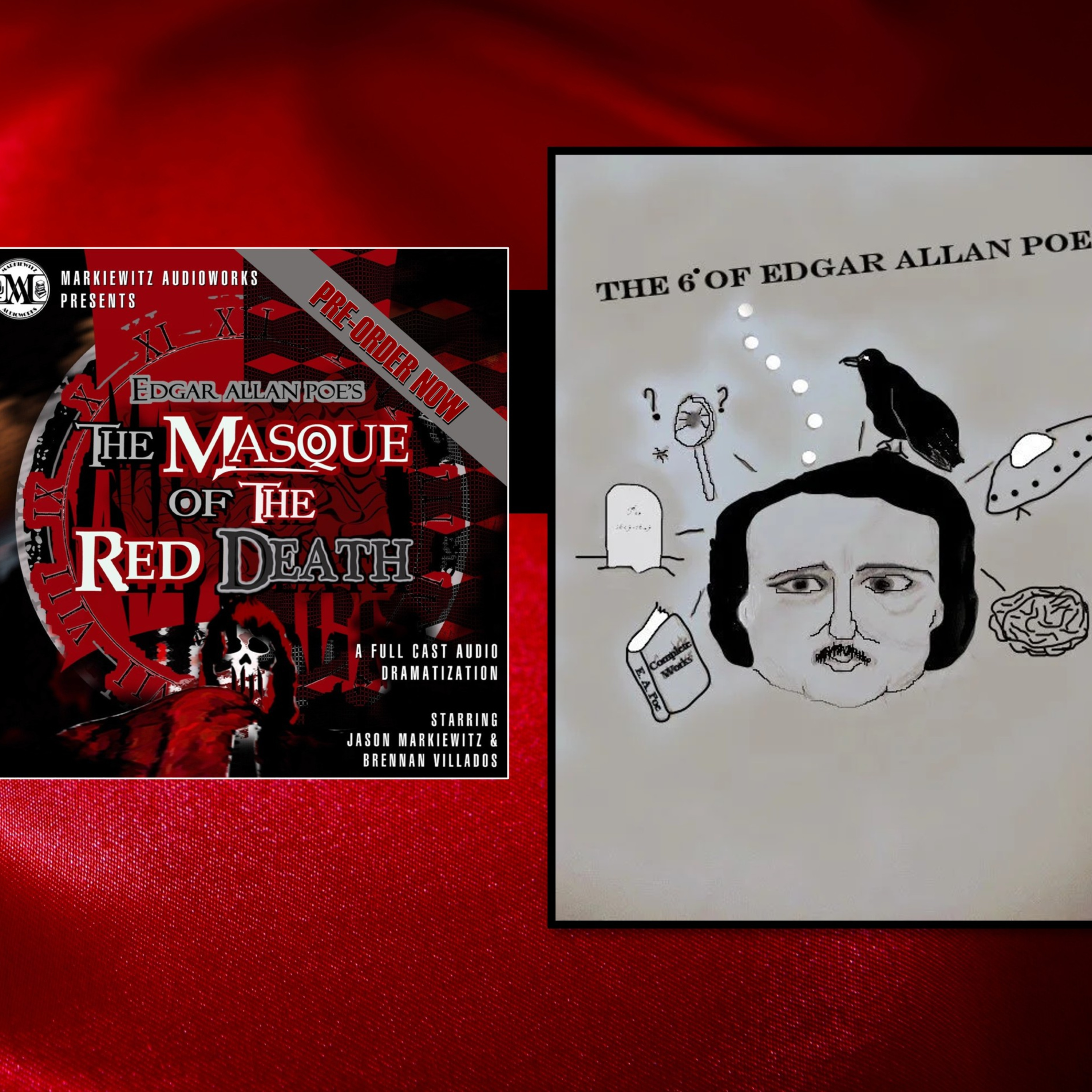 Poe Discussions: The Cast of the Masque of the Red Death episode artwork