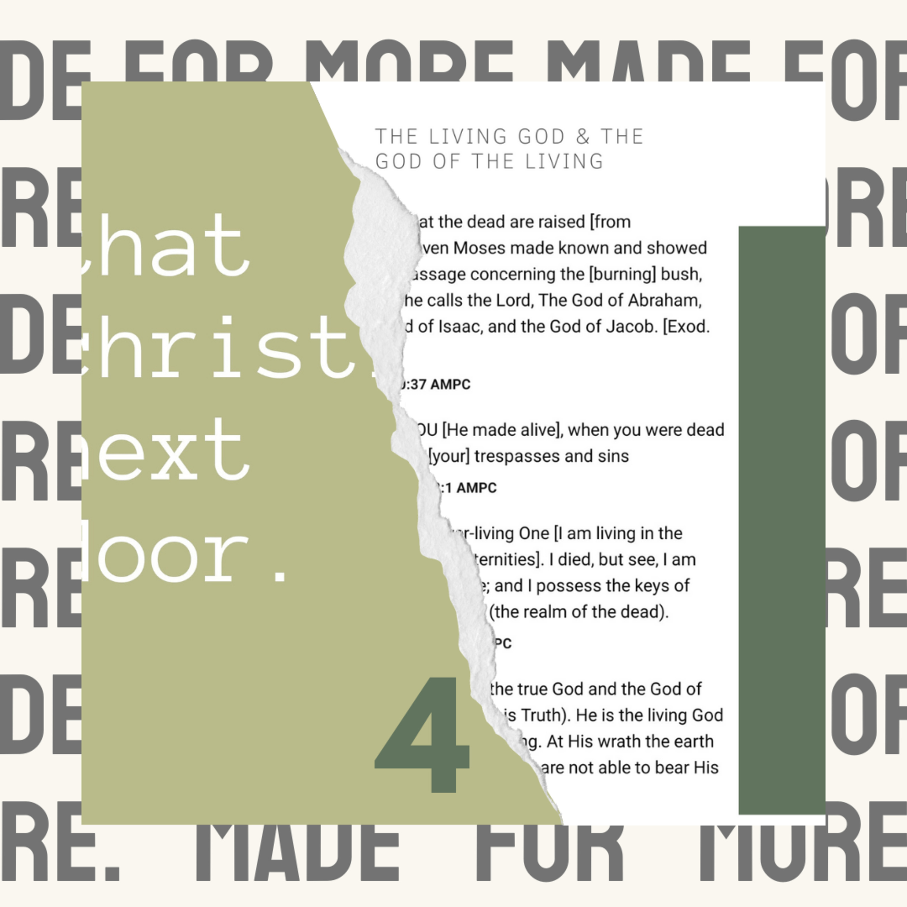 Made for More 4