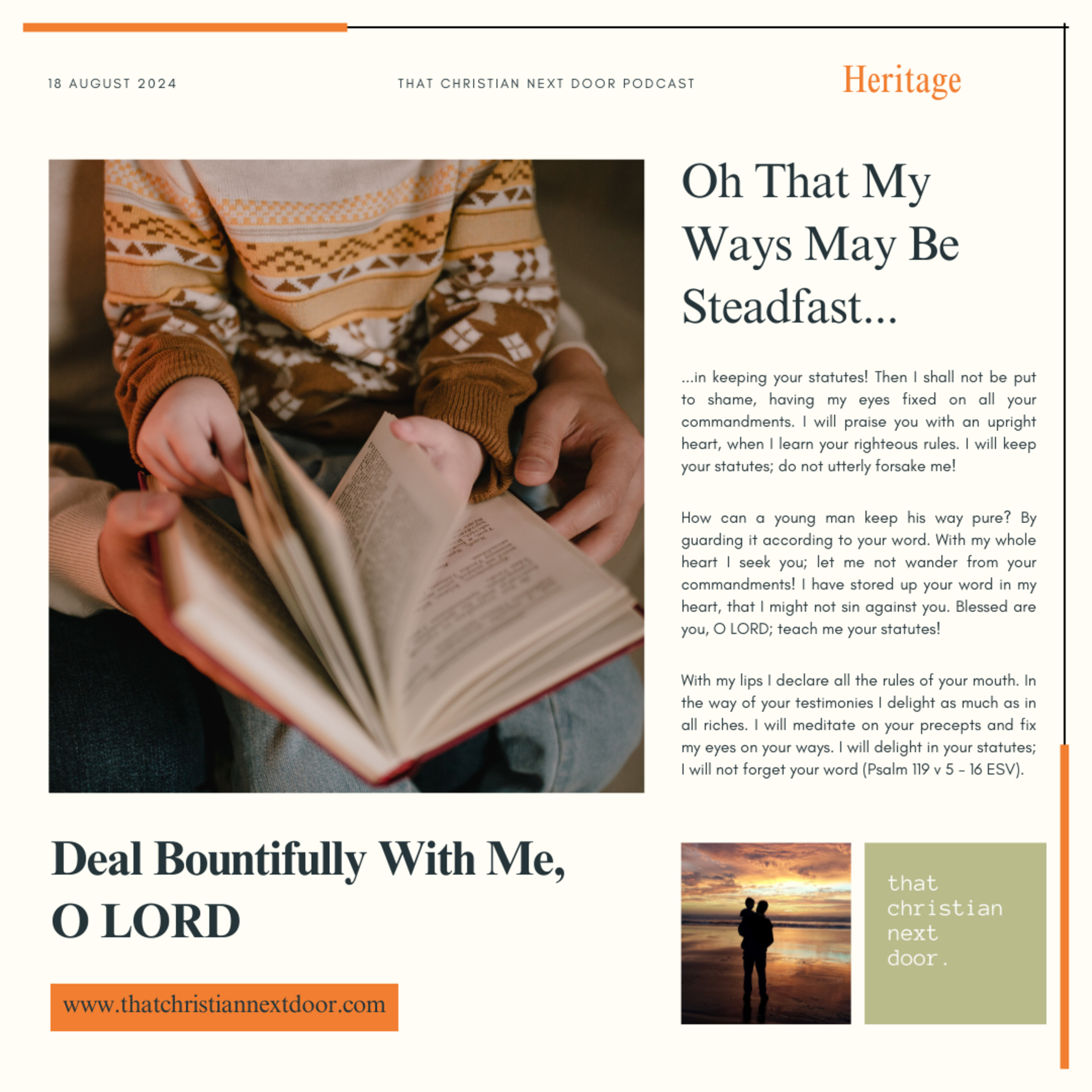 S2 E2 - Deal Bountifully With Me, O LORD