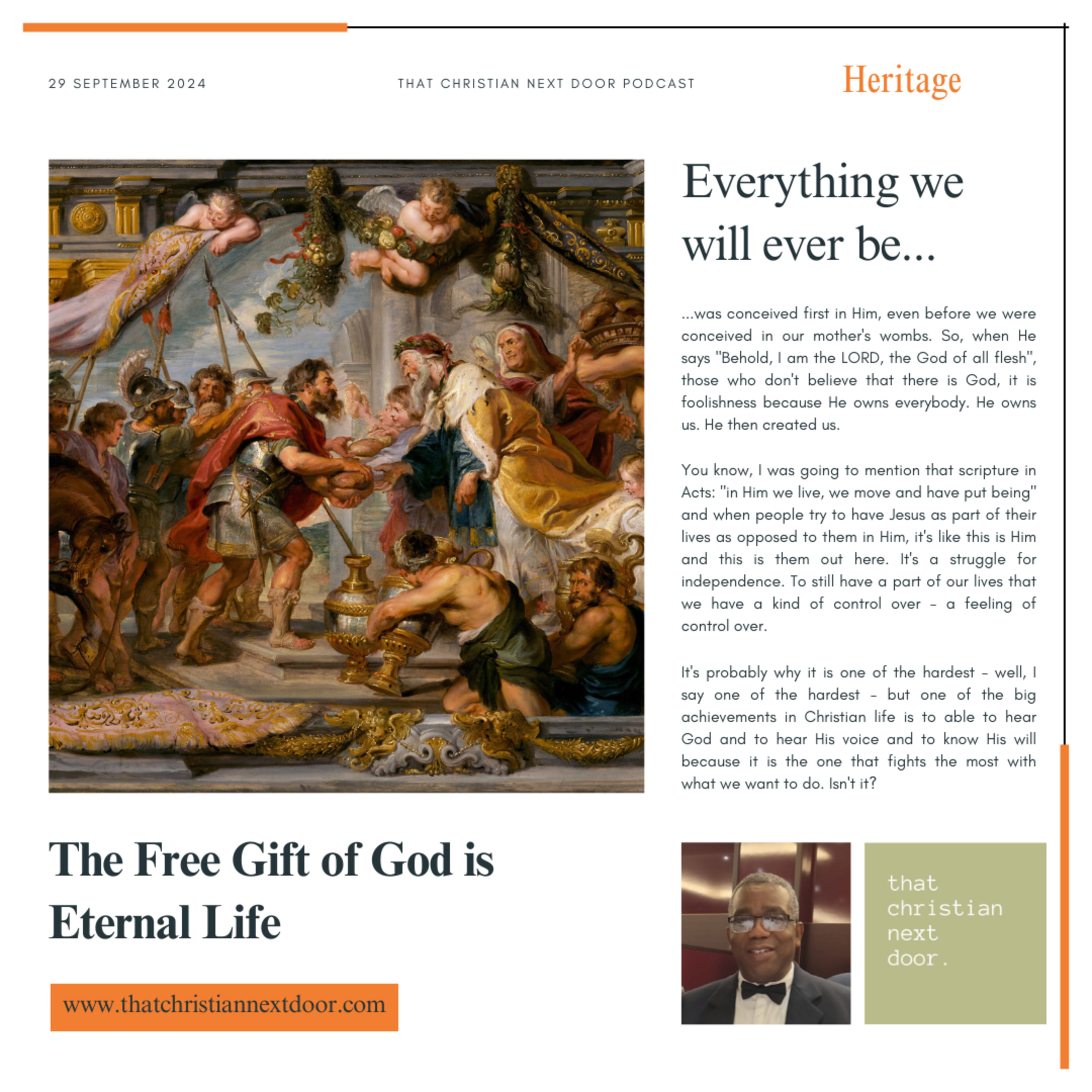 S2 E4 - The Free Gift of God is Eternal Life in Jesus Christ