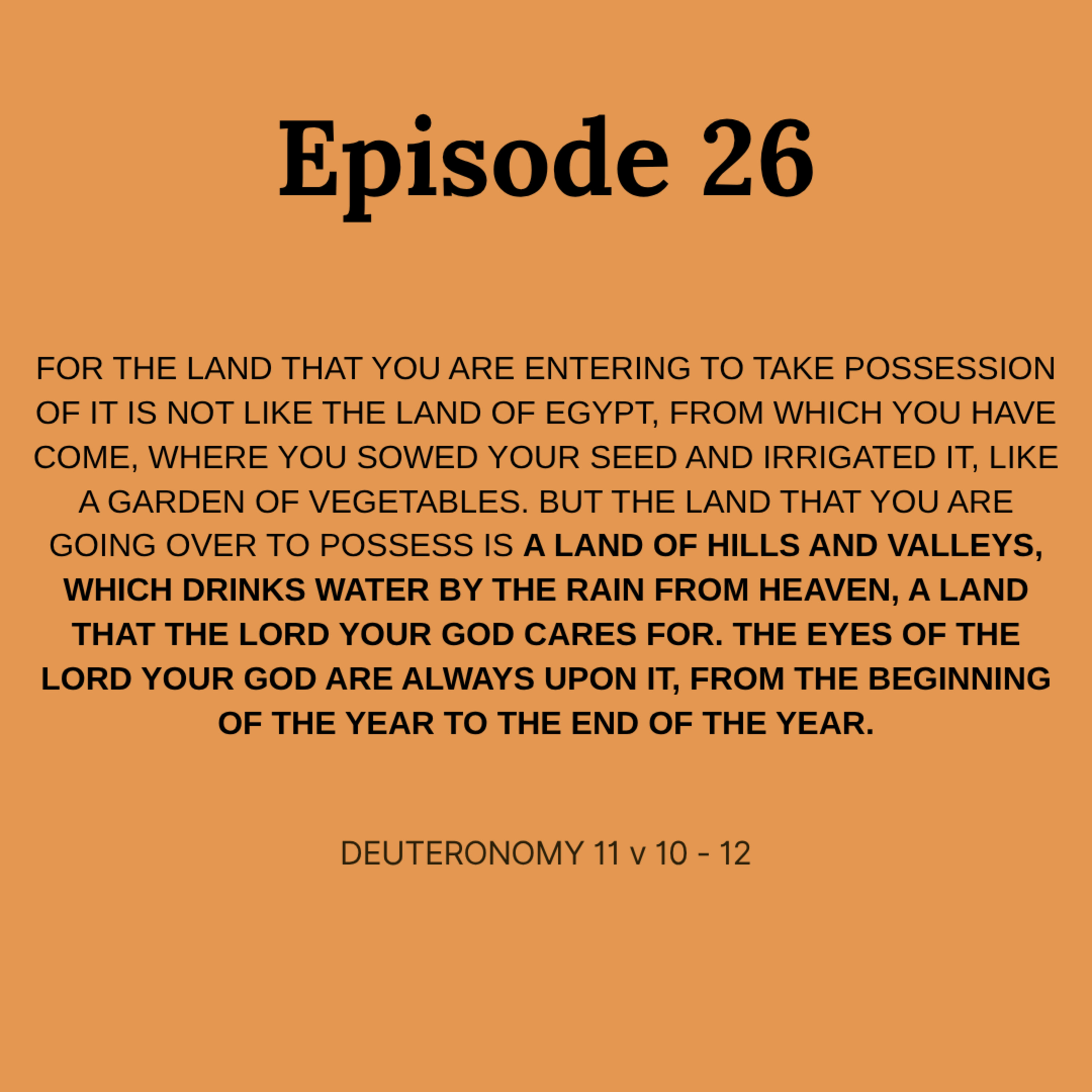 As The Mountains Surround, So the Lord