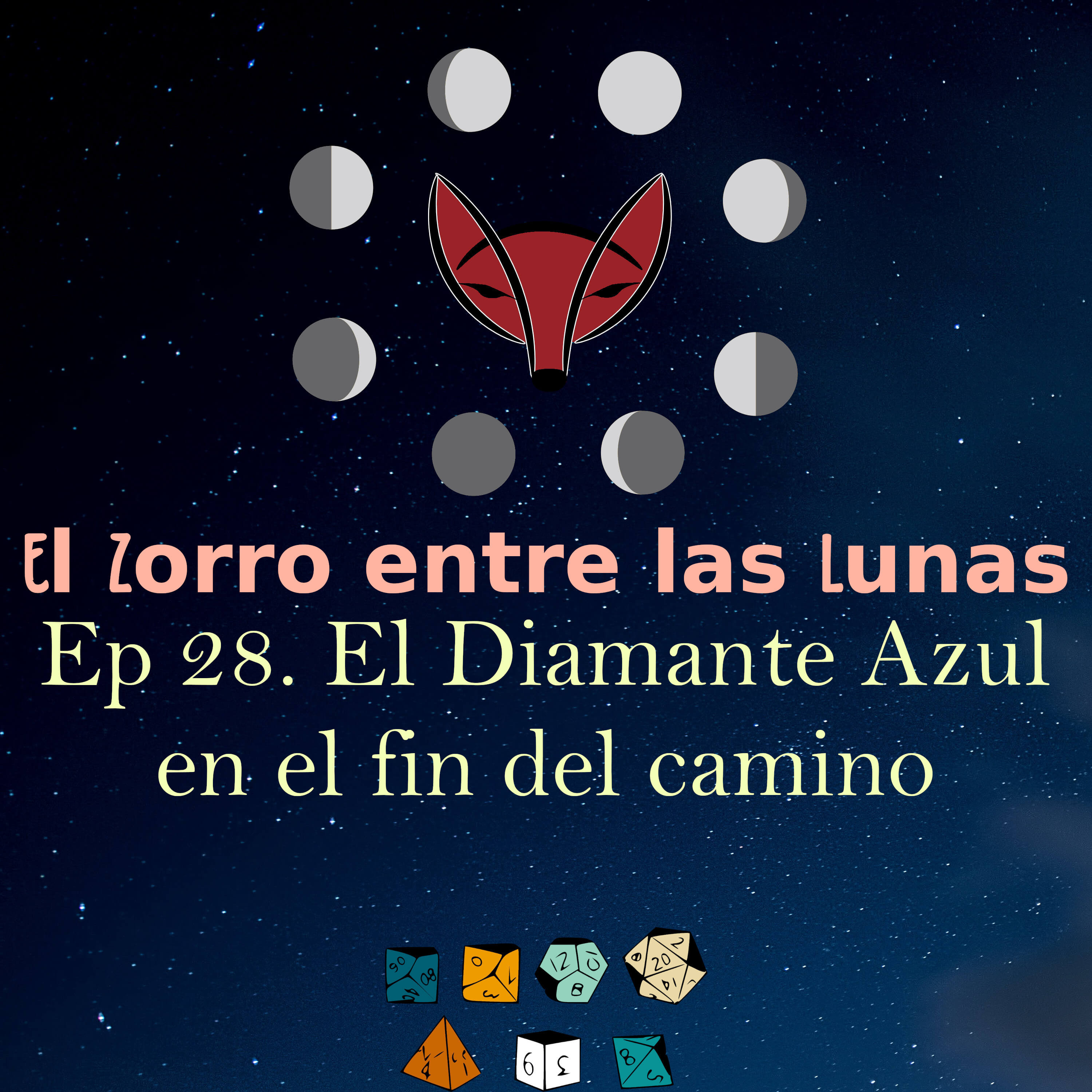 28. Partida de rol en solitario El Diamante Azul en el fin del camino