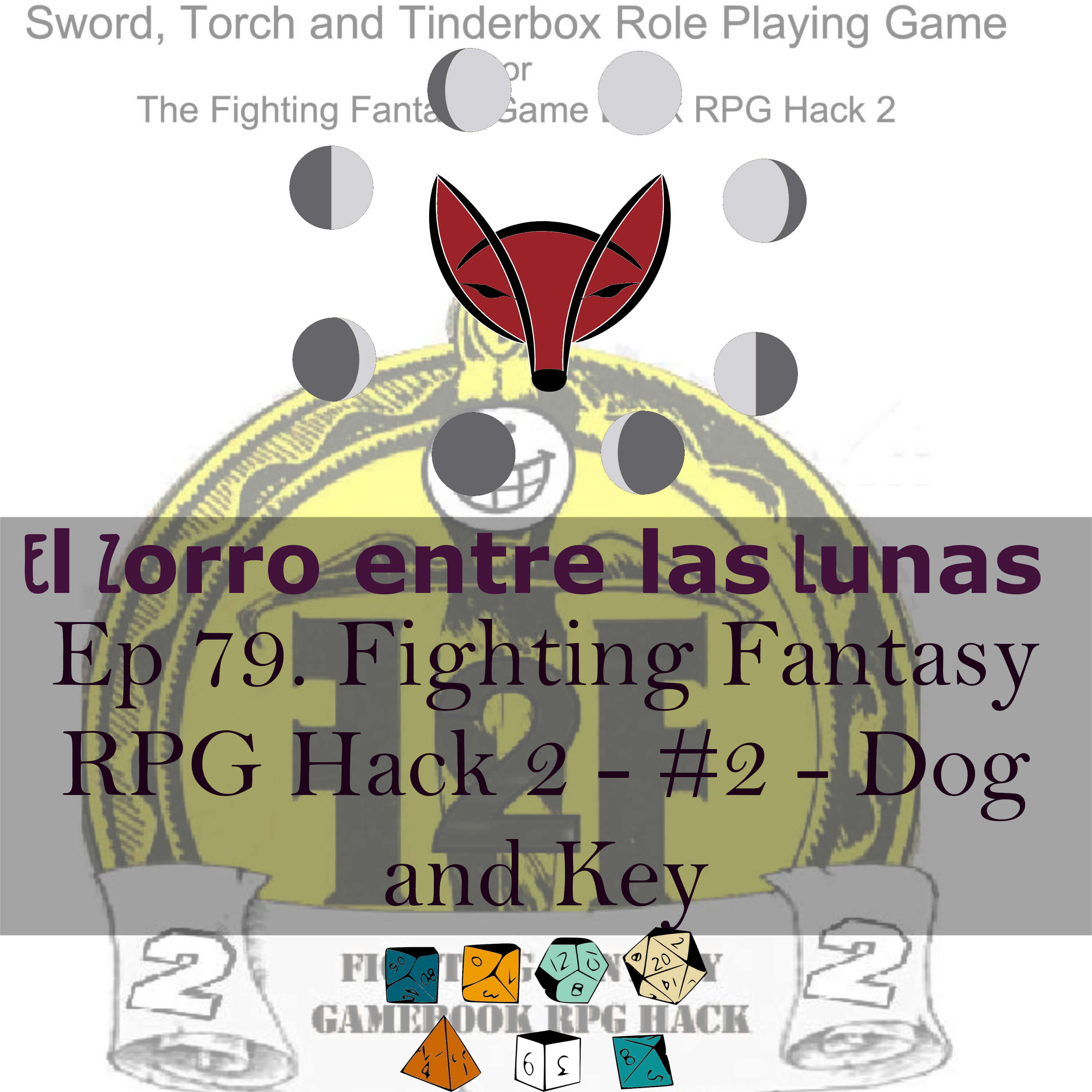 79. The Fighting Fantasy RPG Hack 2 - #2 - Dog and Key - jugando rol en solitario
