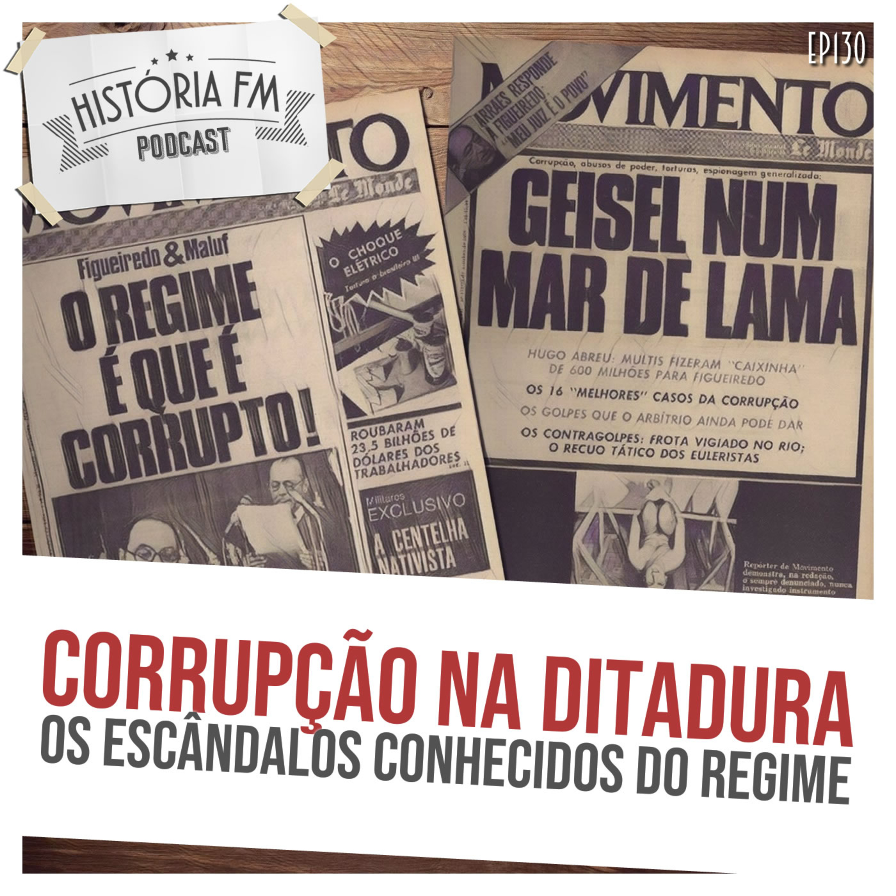 130 Corrupção na Ditadura: os escândalos conhecidos do regime episode artwork
