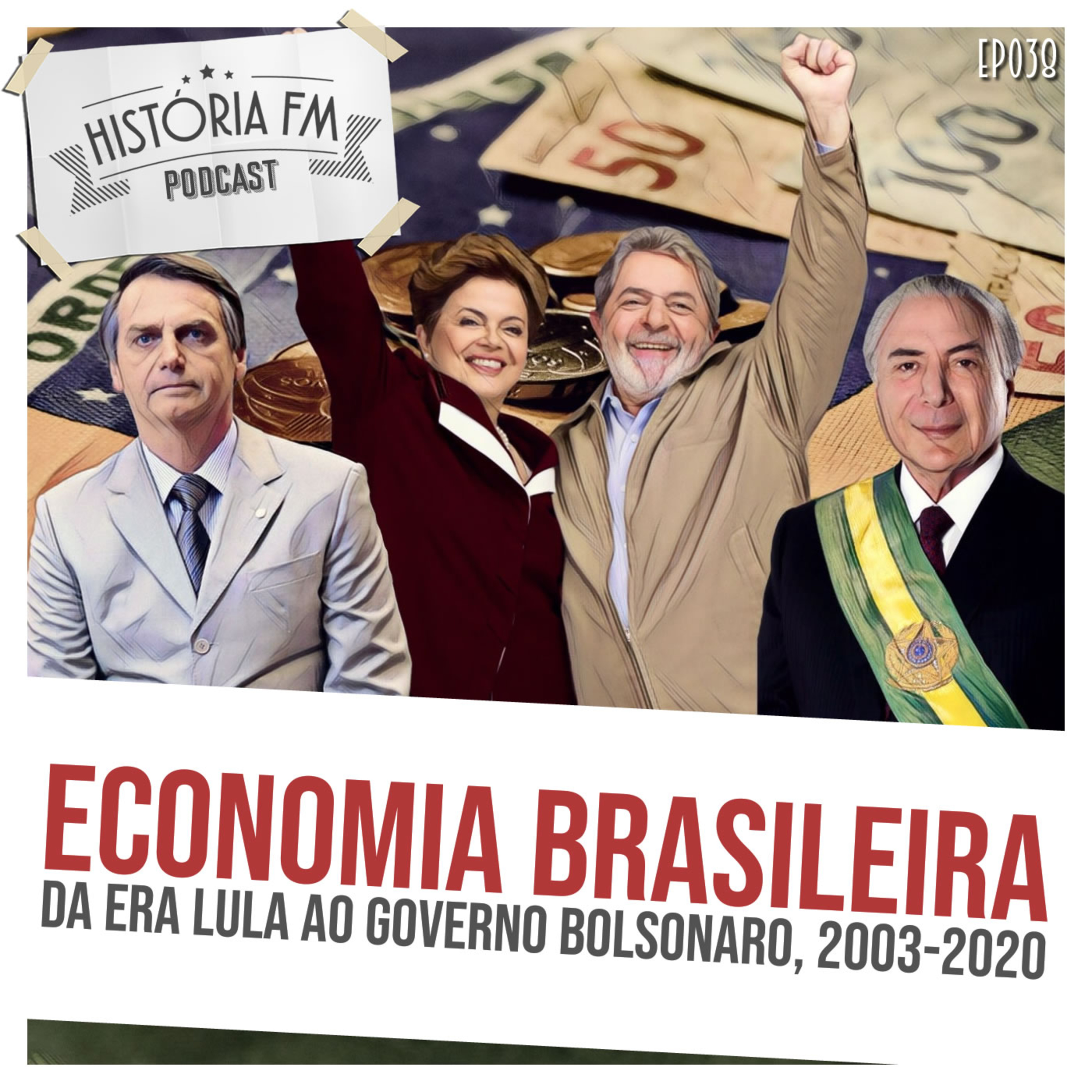 038 Economia Brasileira: da Era Lula ao governo Bolsonaro, 2003-2020 episode artwork