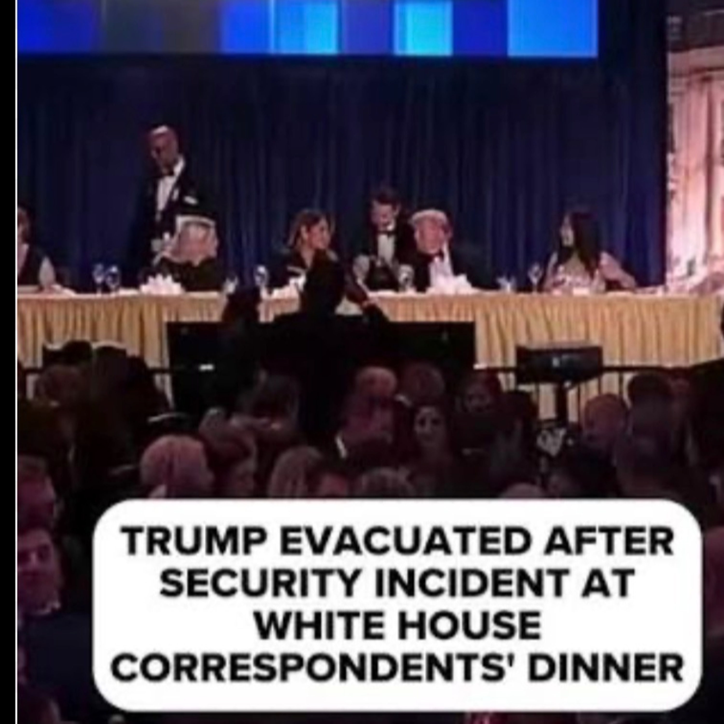 Trump Evacuated After White House Correspondents’ Dinner Shooting episode artwork