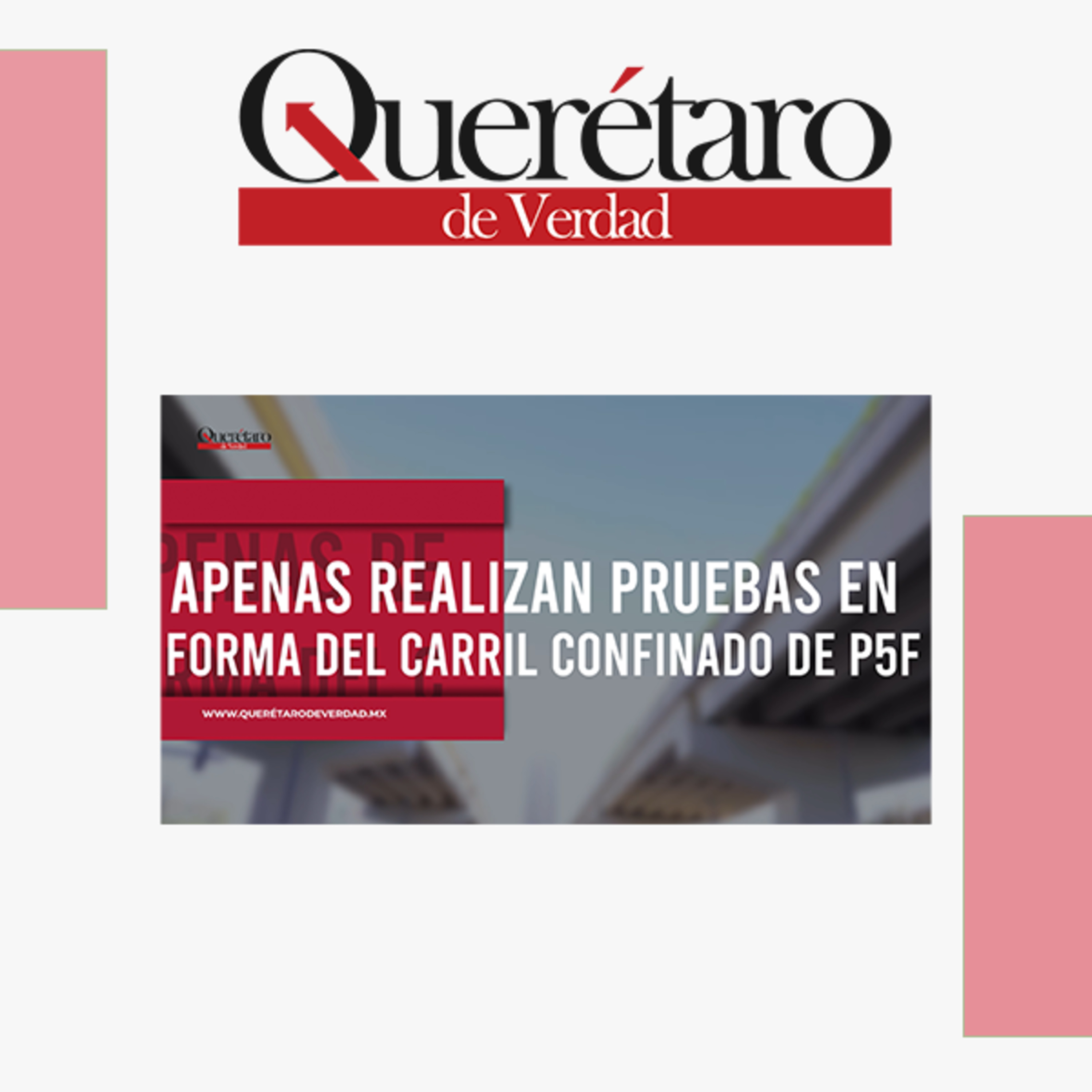 Apenas realizan pruebas en forma del carril confinado de #Paseo5DeFebrero episode artwork