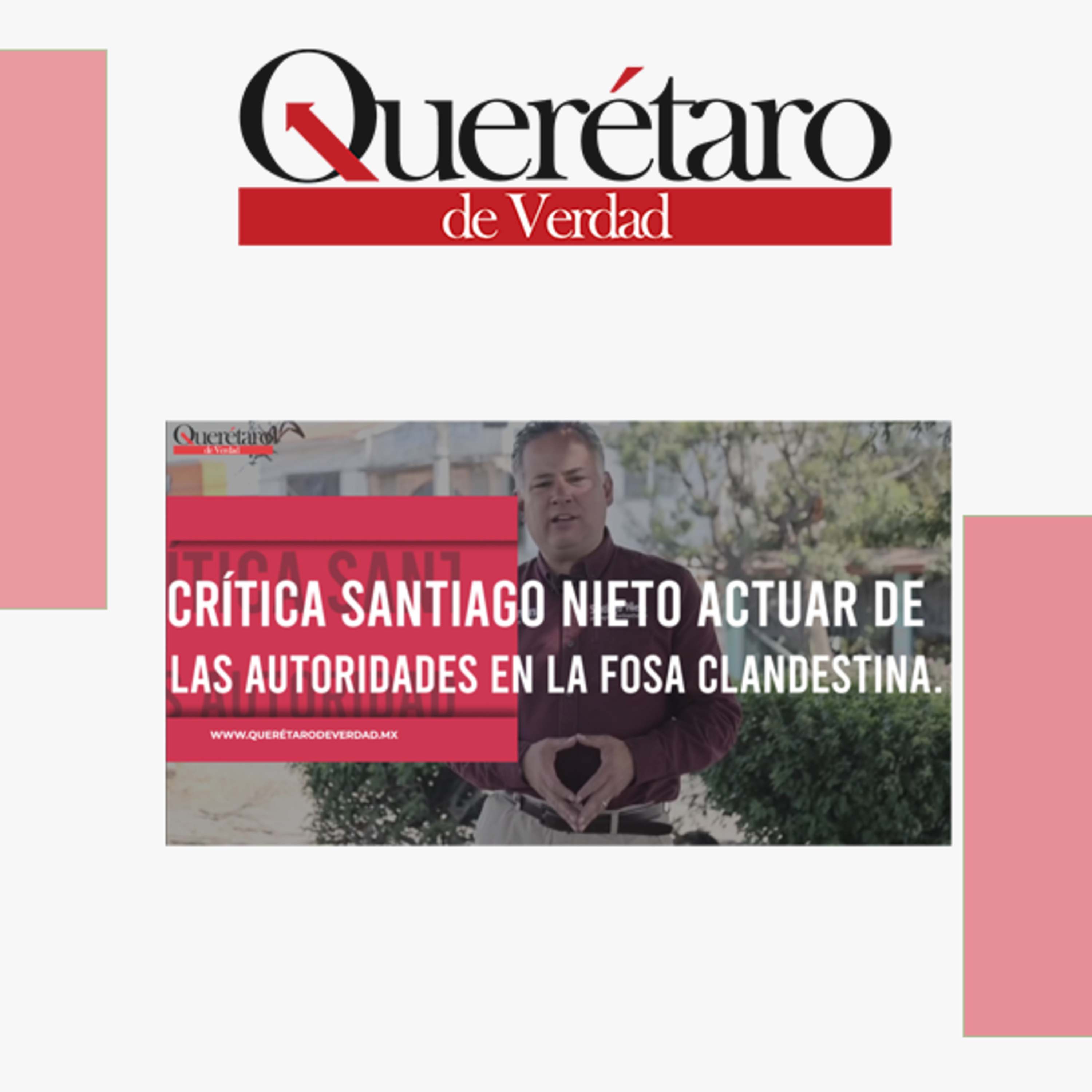 Crítica Santiago Nieto actuar de las autoridades en Fosa Clandestina.  episode artwork