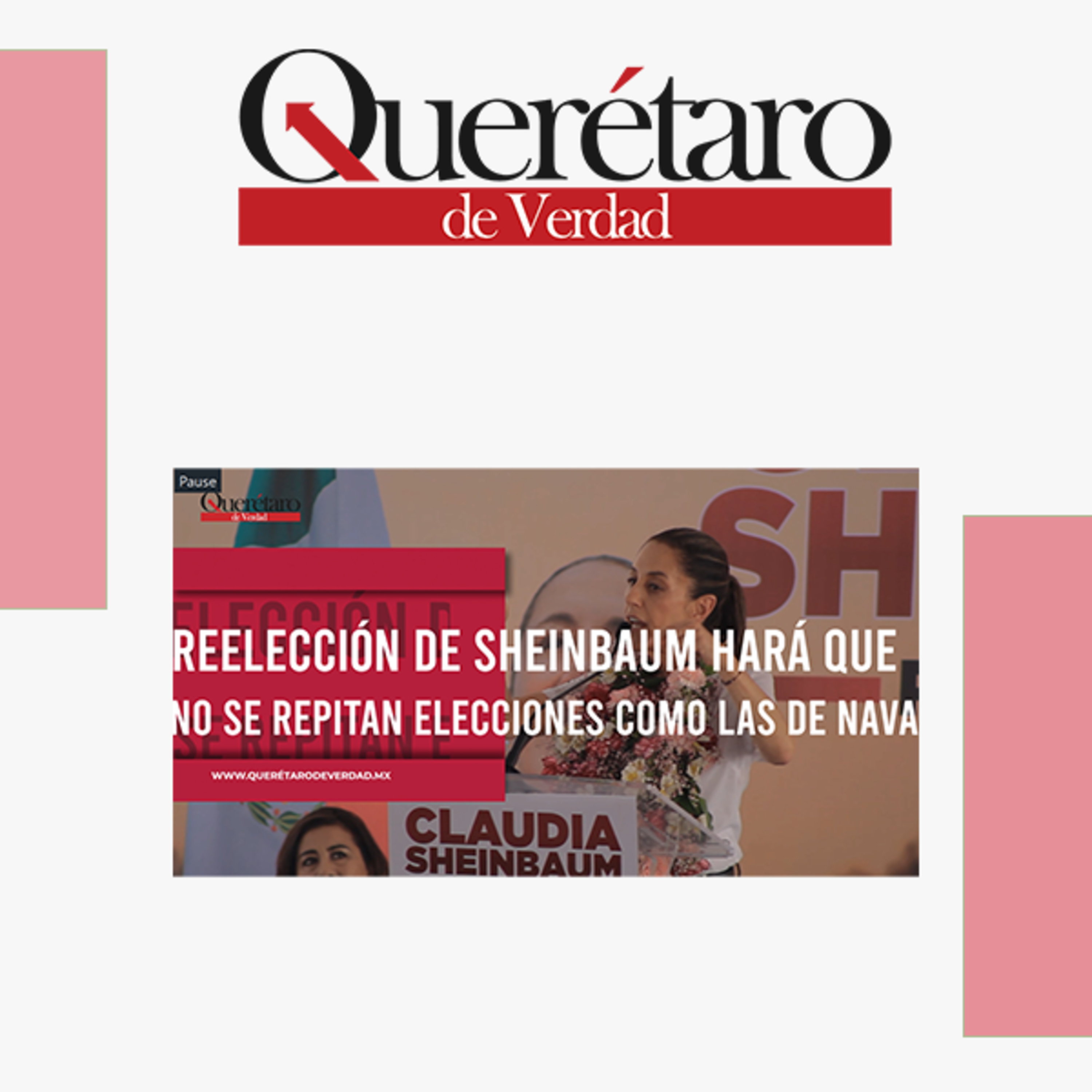 Reelección de #sheinbaum hará que no se repitan elecciones como las de #LuisNava episode artwork