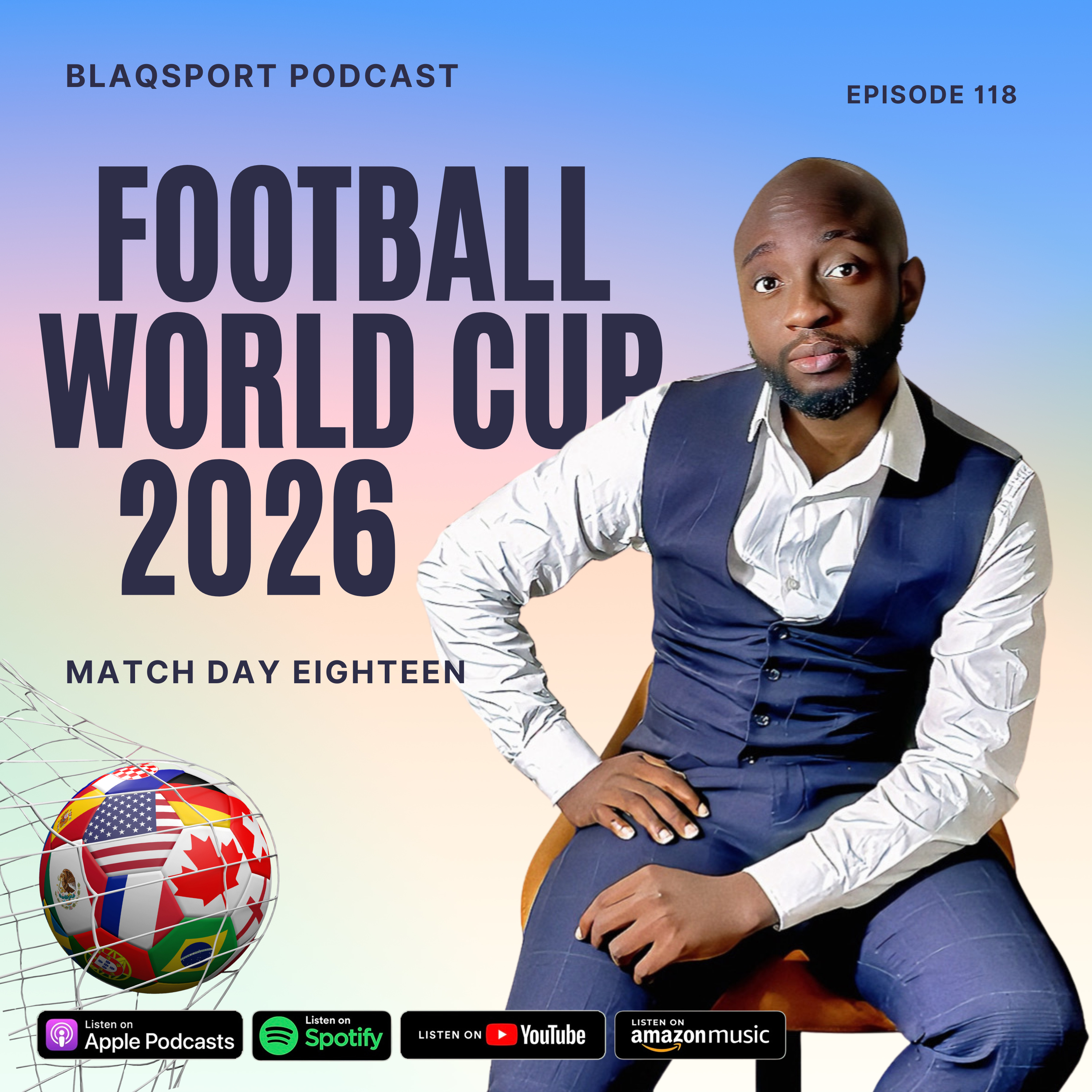 🏆 FOOTBALL WORLD CUP 2026 | MATCH DAY 18