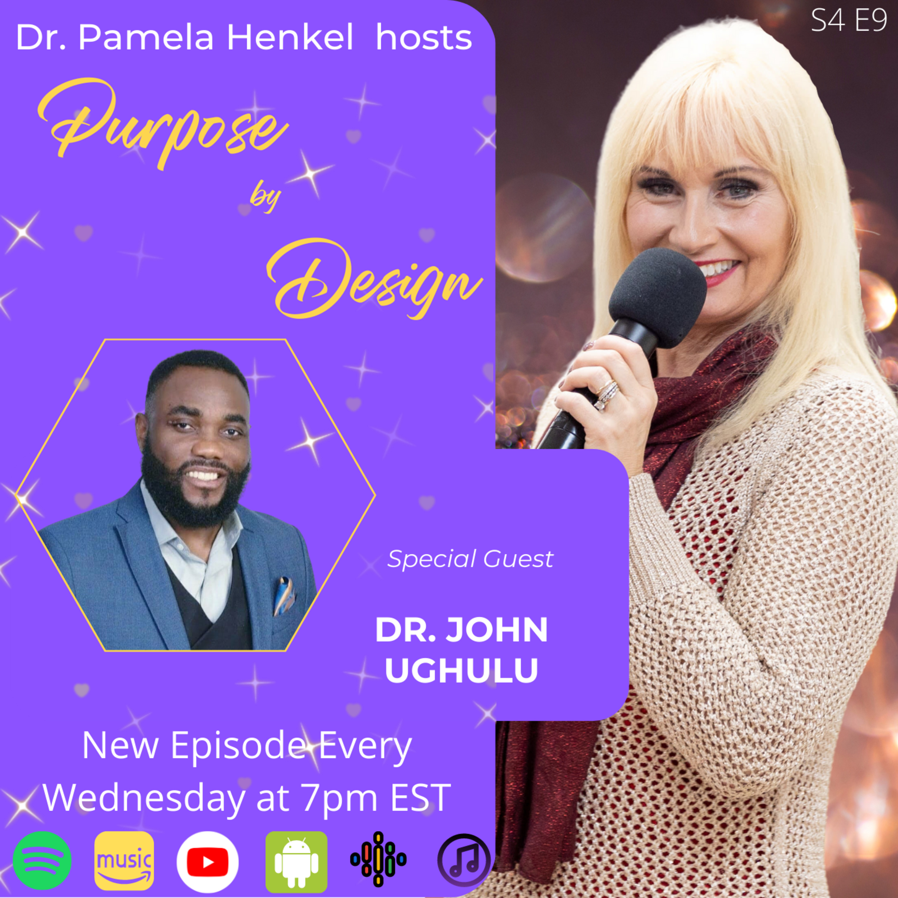 Dr. Pamela presents PURPOSE BY DESIGN