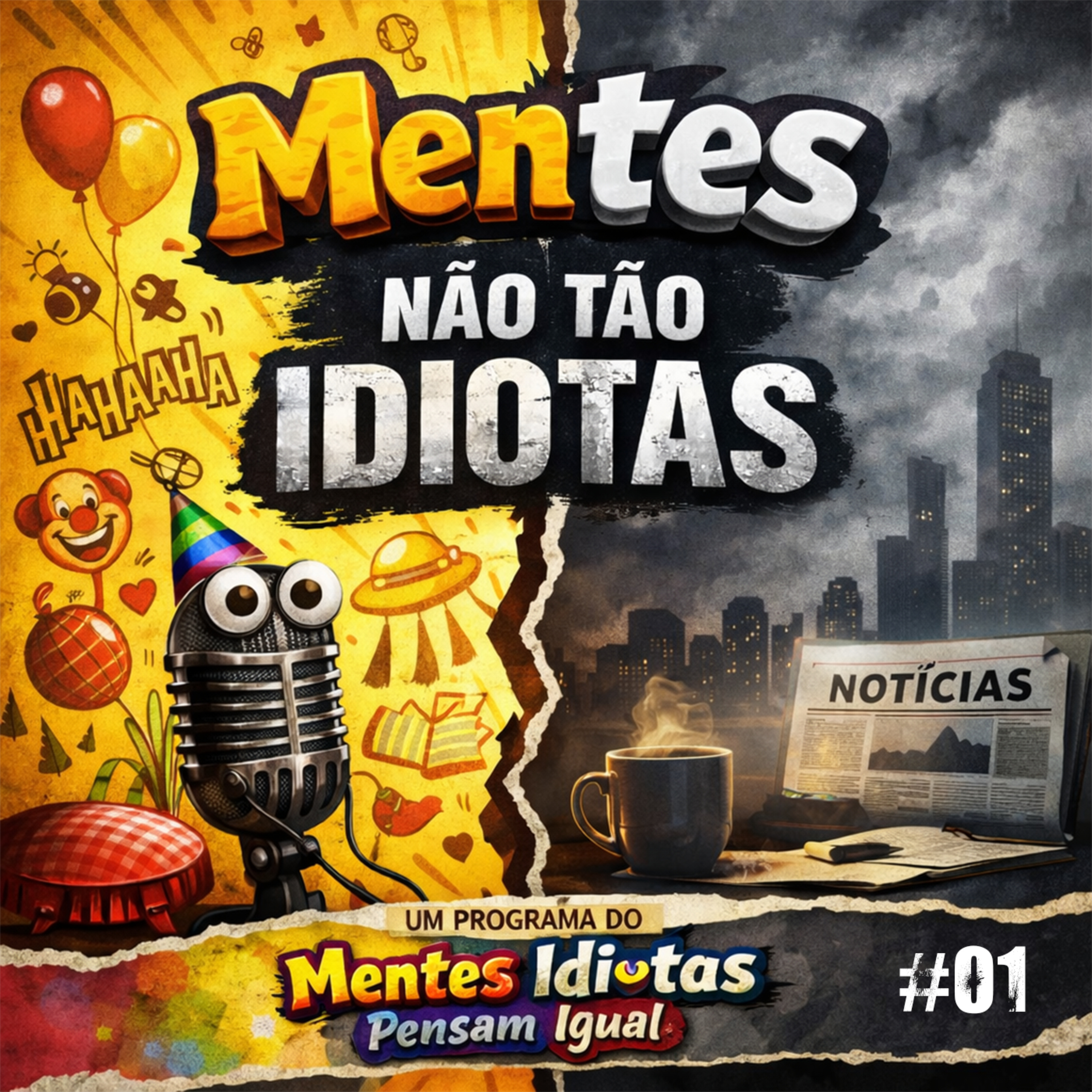 Mentes não tão Idiotas #01 - Pense antes de escrever episode artwork