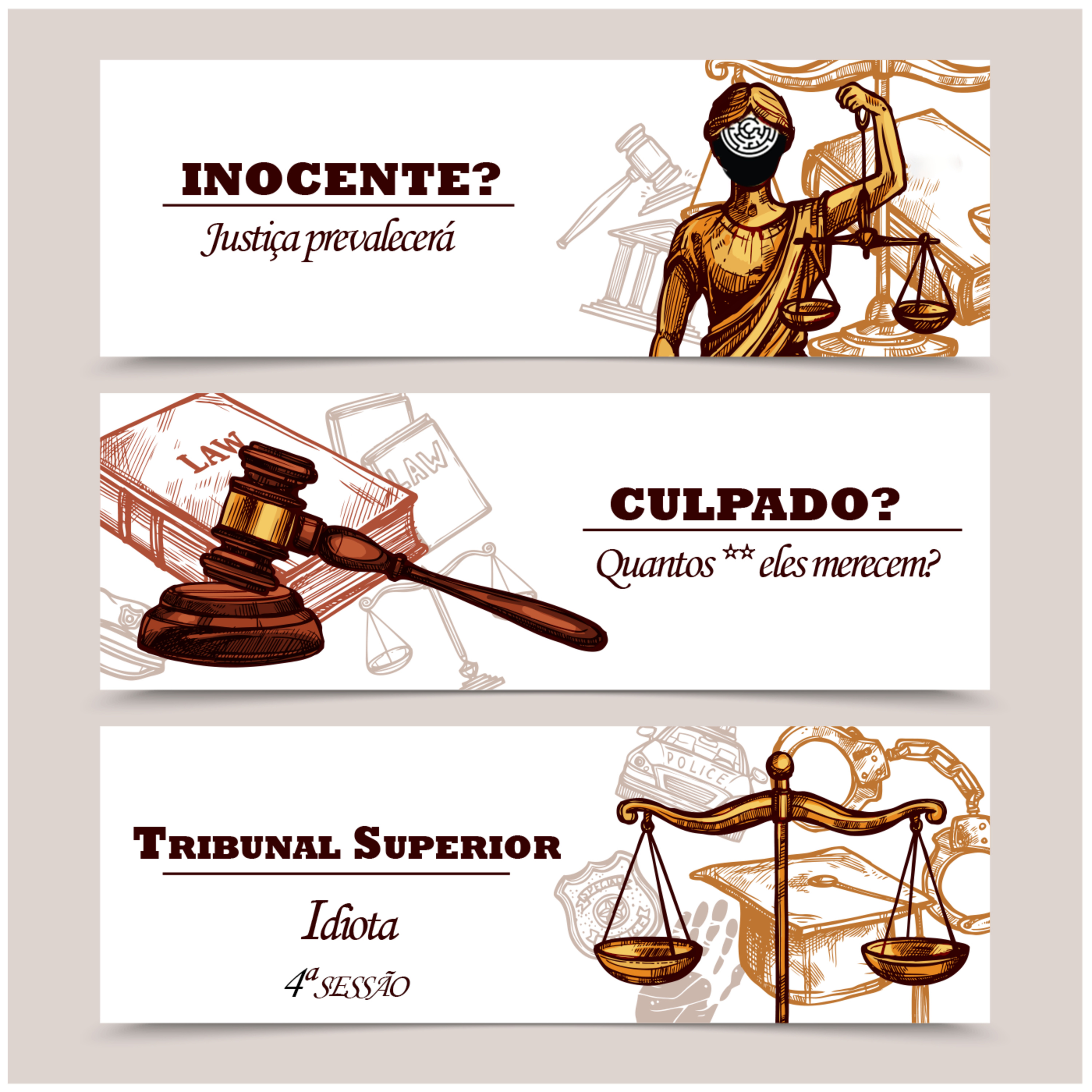 Tribunal Superior dos Idiotas #04 episode artwork