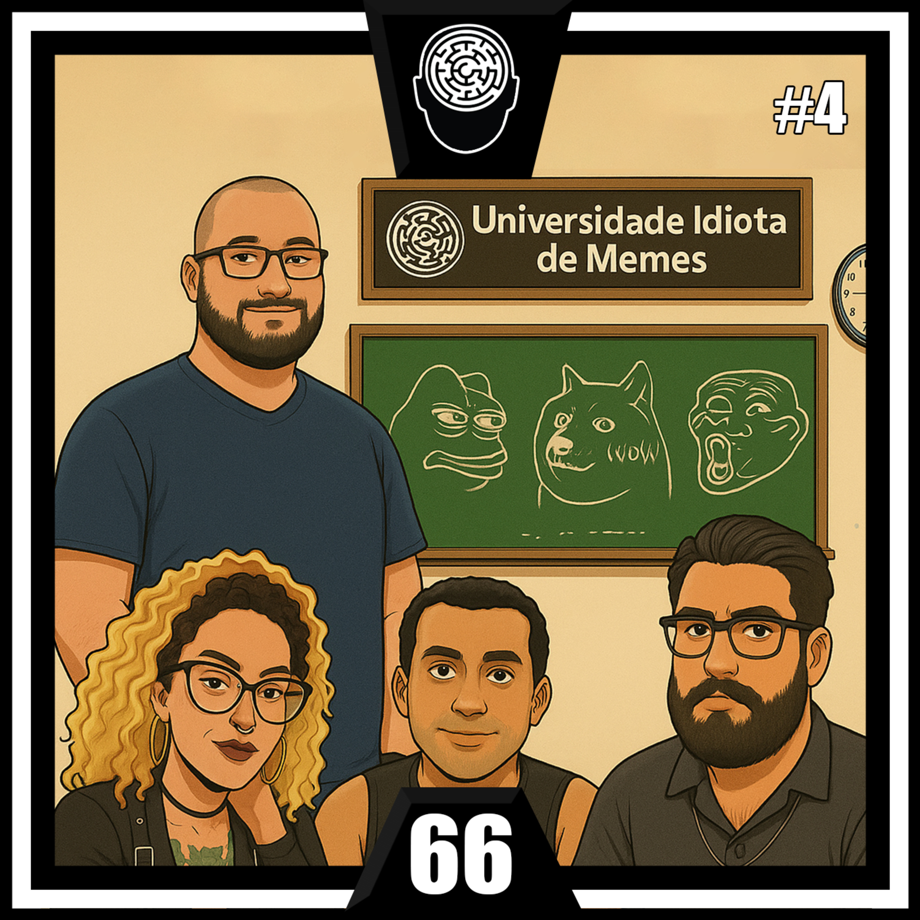Mentes Idiotas #66 - Universidade Idiota de Memes #04 episode artwork
